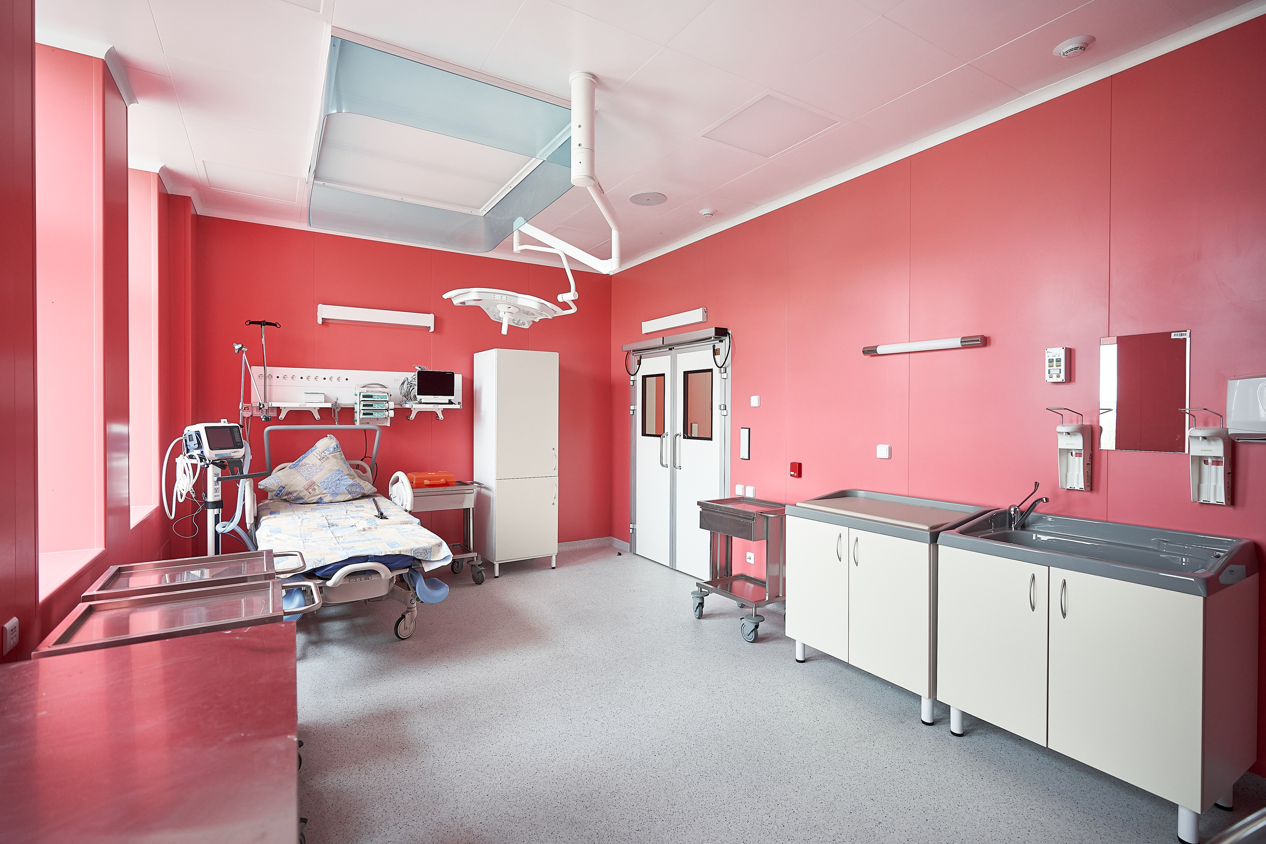 Родильный дом медцентра в Коммунарке. Фотограф Евгений Опарин