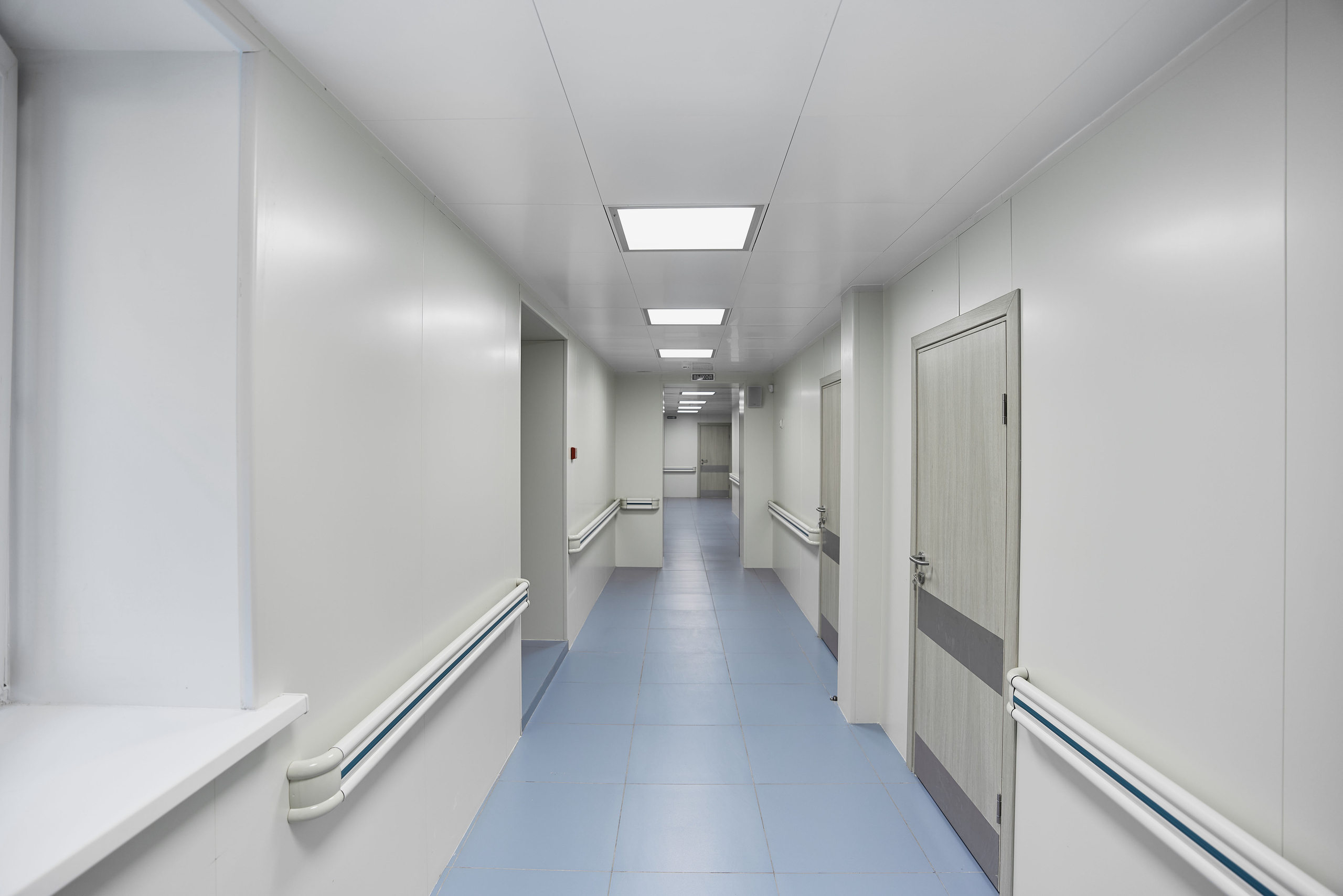 Фотосъёмка интерьера Московской областной больницы имени РОЗАНОВА В Н