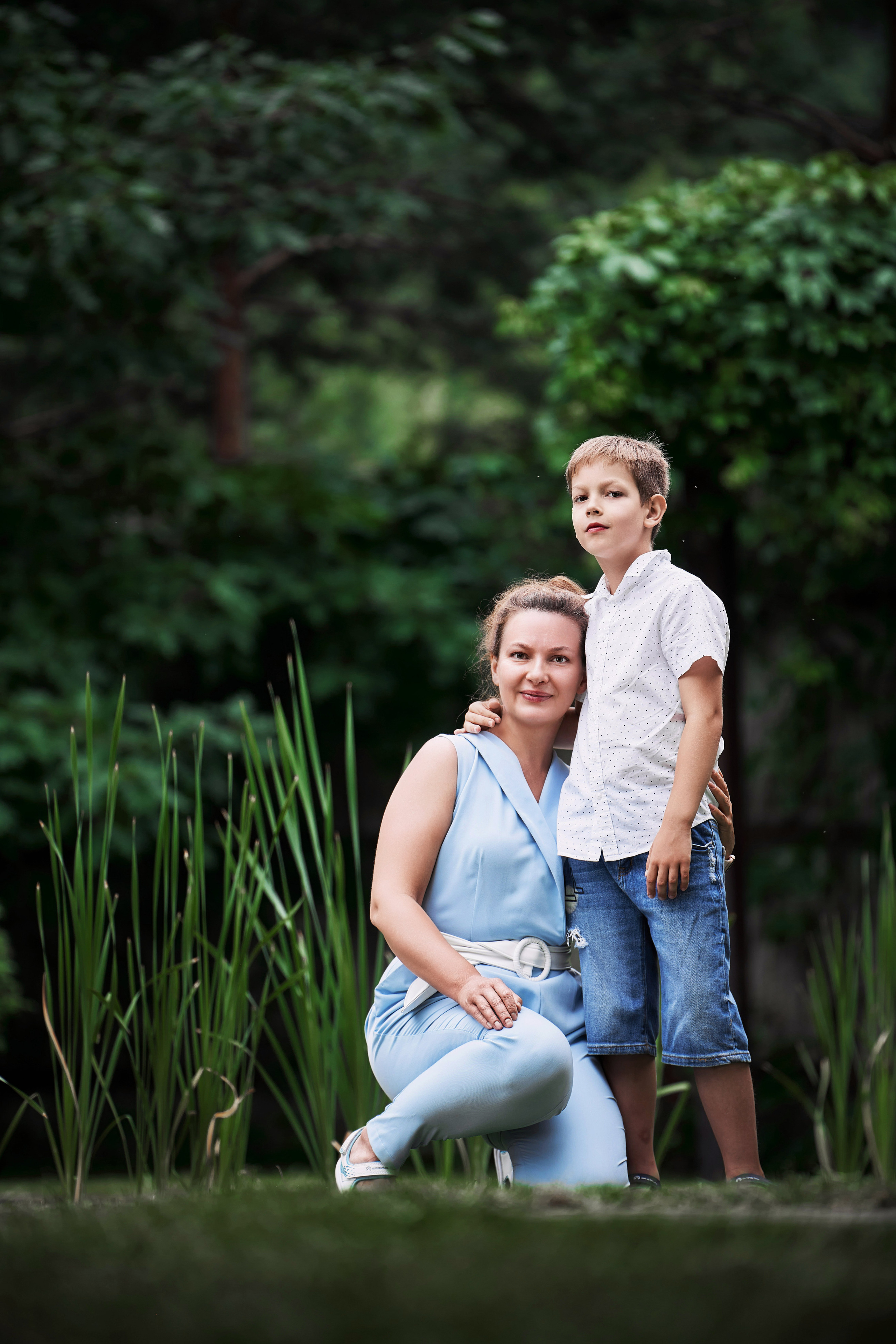Семейная фотосессия на природе в Подмосковье Фотограф Евгений Опарин