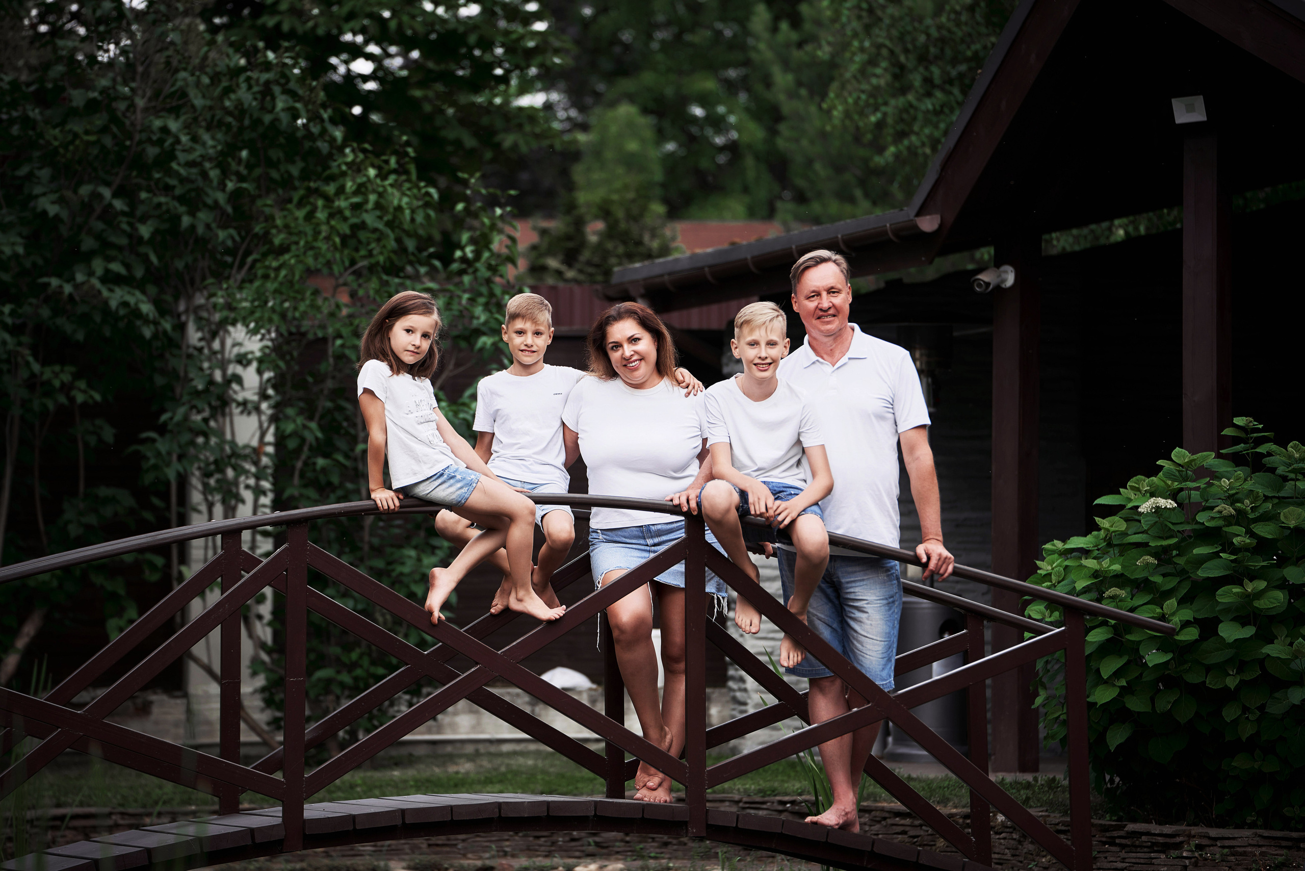 Семейная фотосессия на природе в Подмосковье Фотограф Евгений Опарин