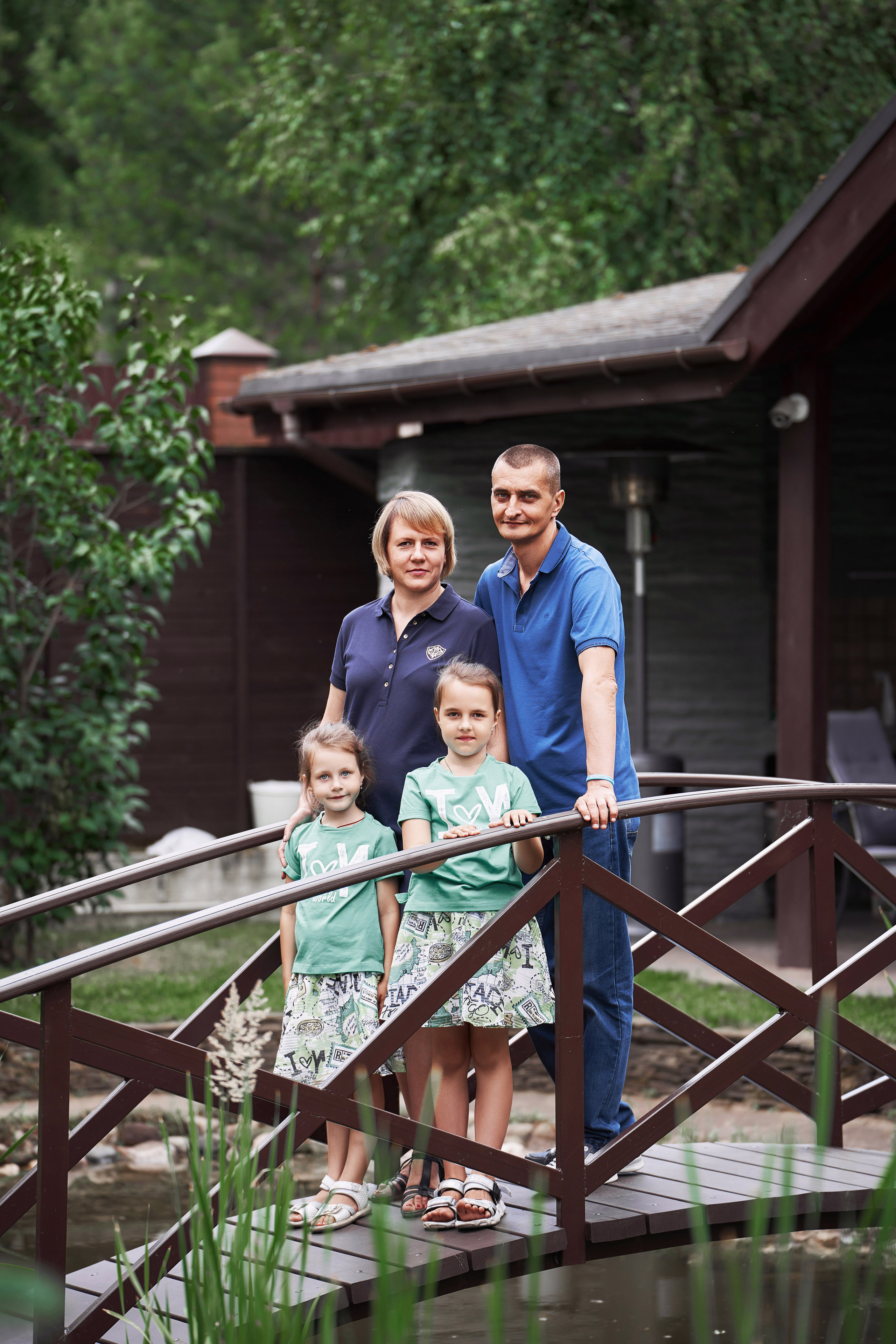 Семейная фотосессия на природе в Подмосковье Фотограф Евгений Опарин