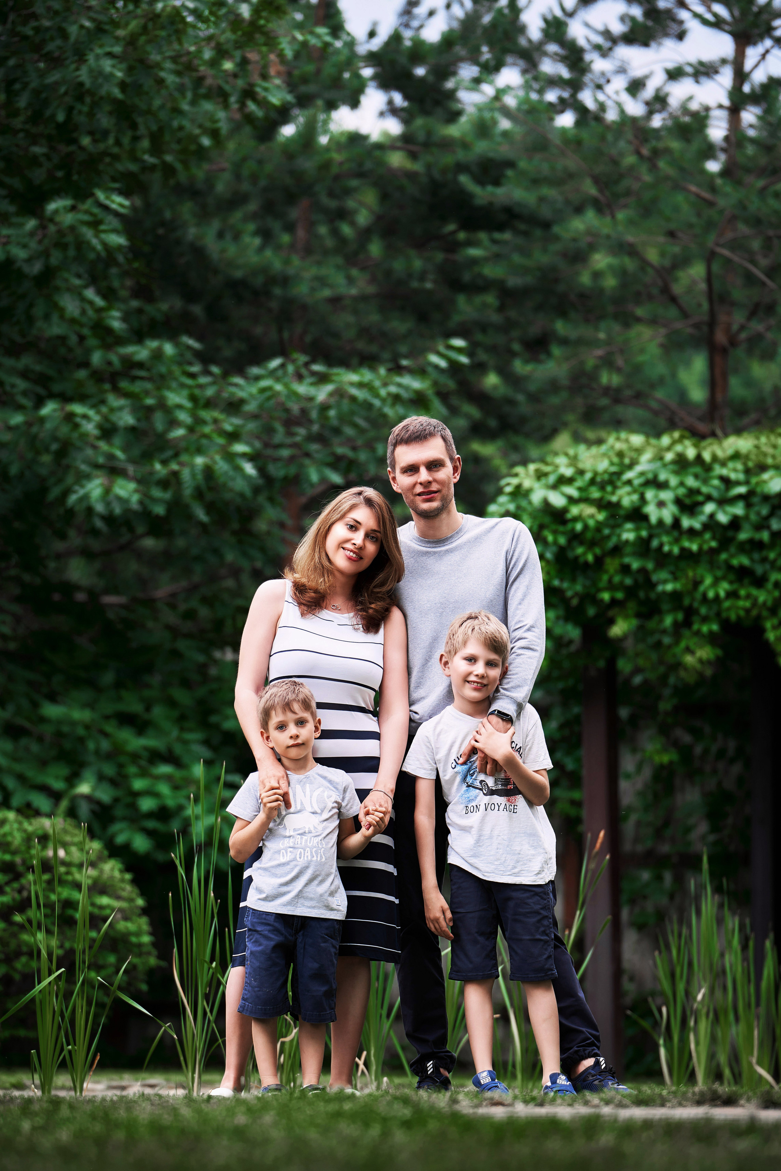 Семейная фотосессия на природе в Подмосковье Фотограф Евгений Опарин