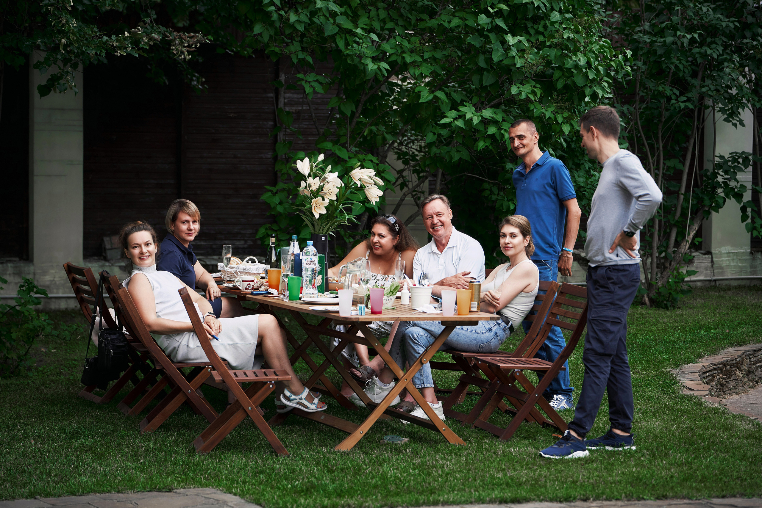 Семейная фотосессия на природе в Подмосковье Фотограф Евгений Опарин