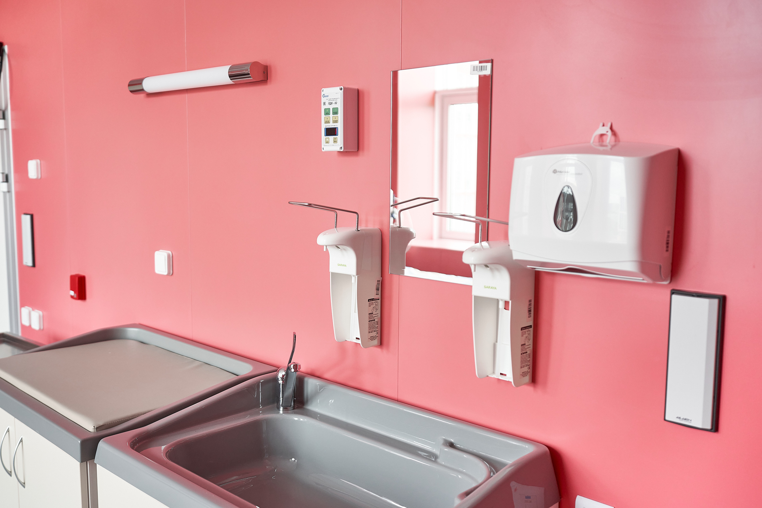 Родильный дом медцентра в Коммунарке. Фотограф Евгений Опарин