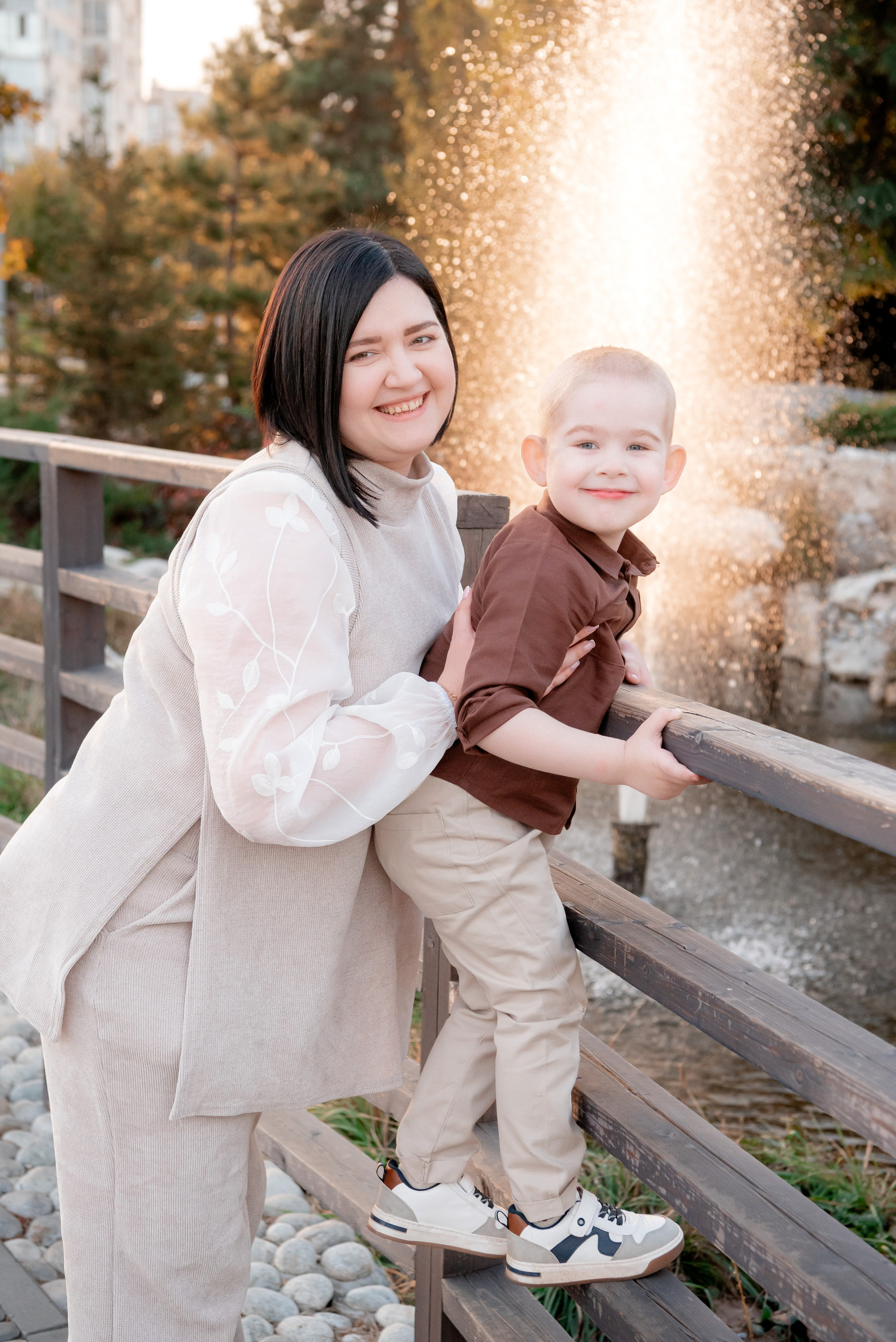 Семья в ЦПКиО. Фотограф в Волгограде и Волжском Александр Горбань