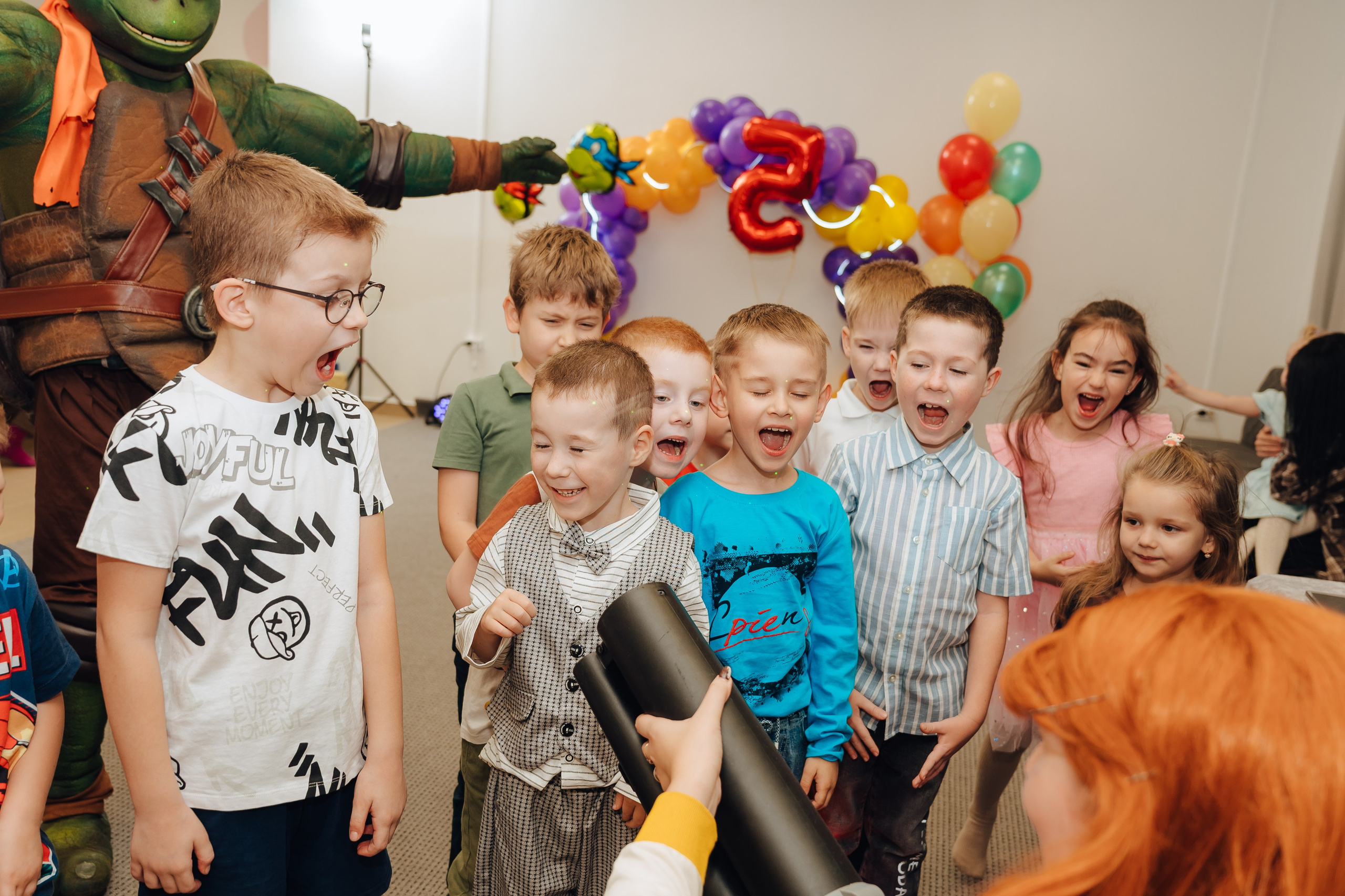 Праздник Матвея Мультифокс. Детский и семейный фотограф Катерина Мишина