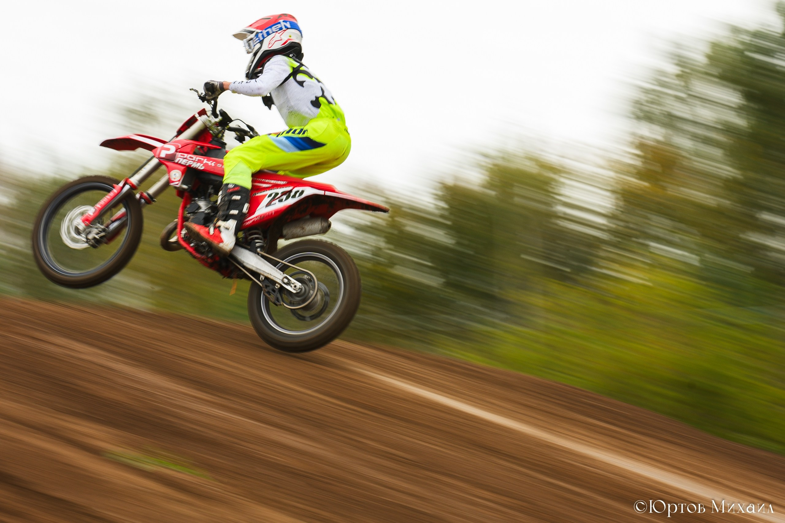 Мотокросс. Спортивный фотограф Михаил Юртов
