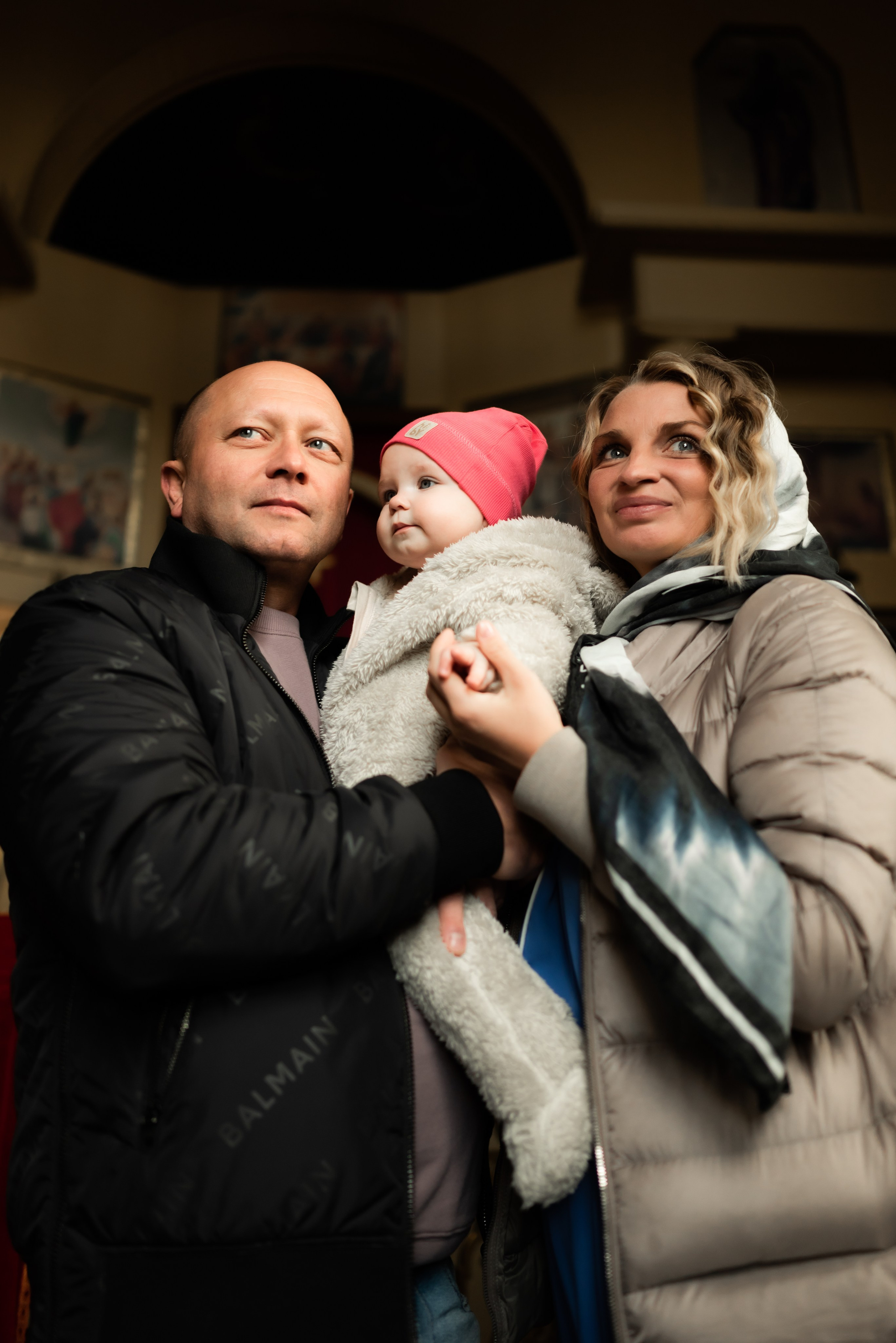 Крещение в Храме Мартина святителя на таганке. Фотограф Ксения Огородова портфолио