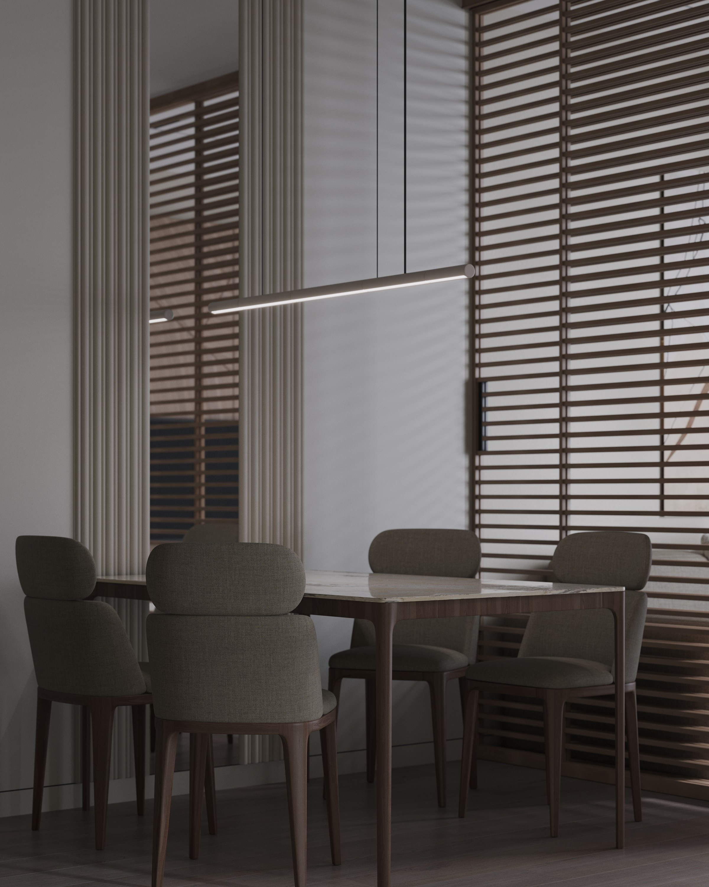 30 m² КУХНЯ-ГОСТИНАЯ. 3d визуализатор