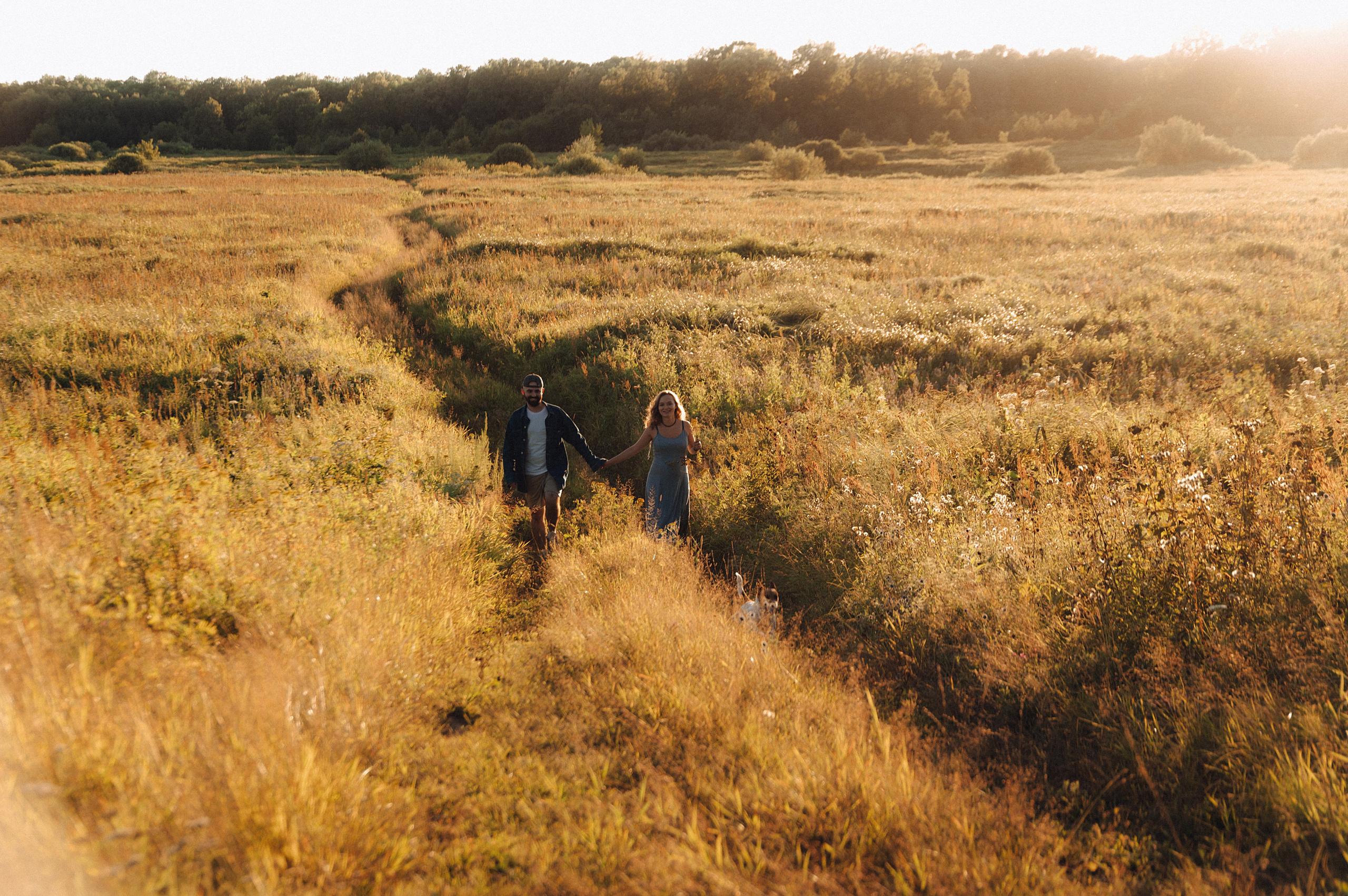 Лес.закат.Вика и Денис. Детский и семейный фотограф Катерина Мишина