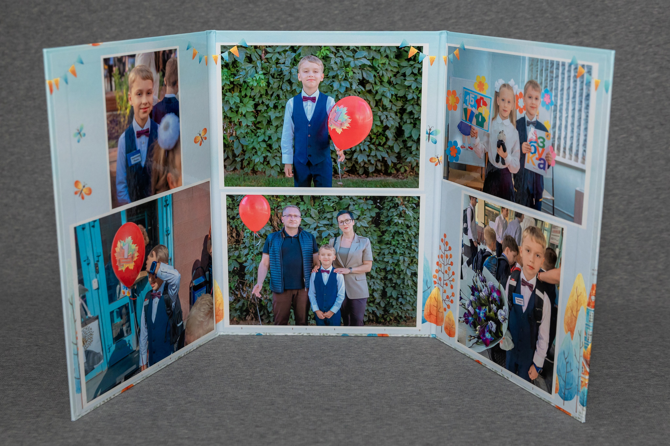 Индивидуальные выпускные фотоальбомы. Семейный, детский фотограф в Москве, Подмосковье