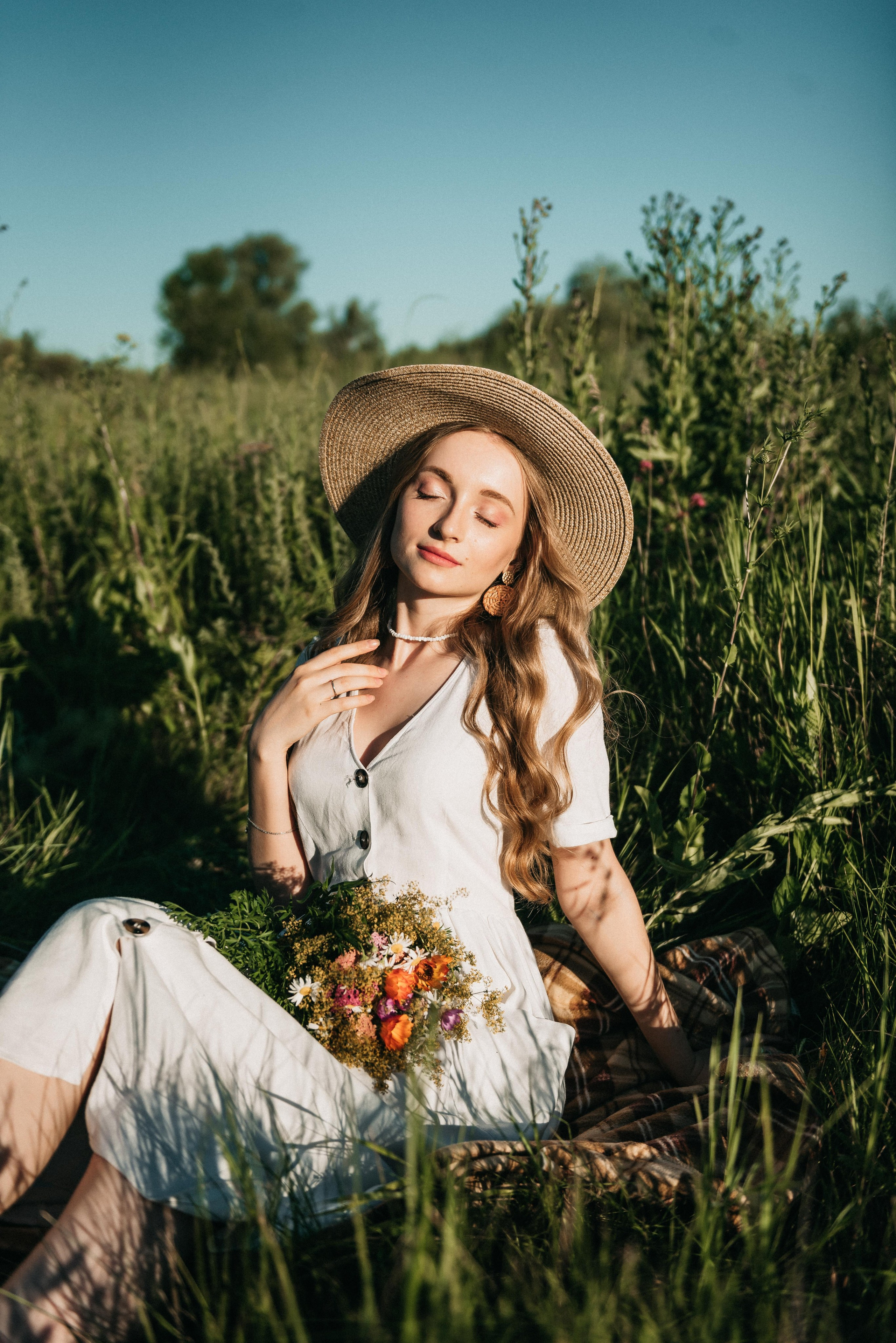 В поле. Фотограф Родионова Екатерина в Москве и Оренбурге