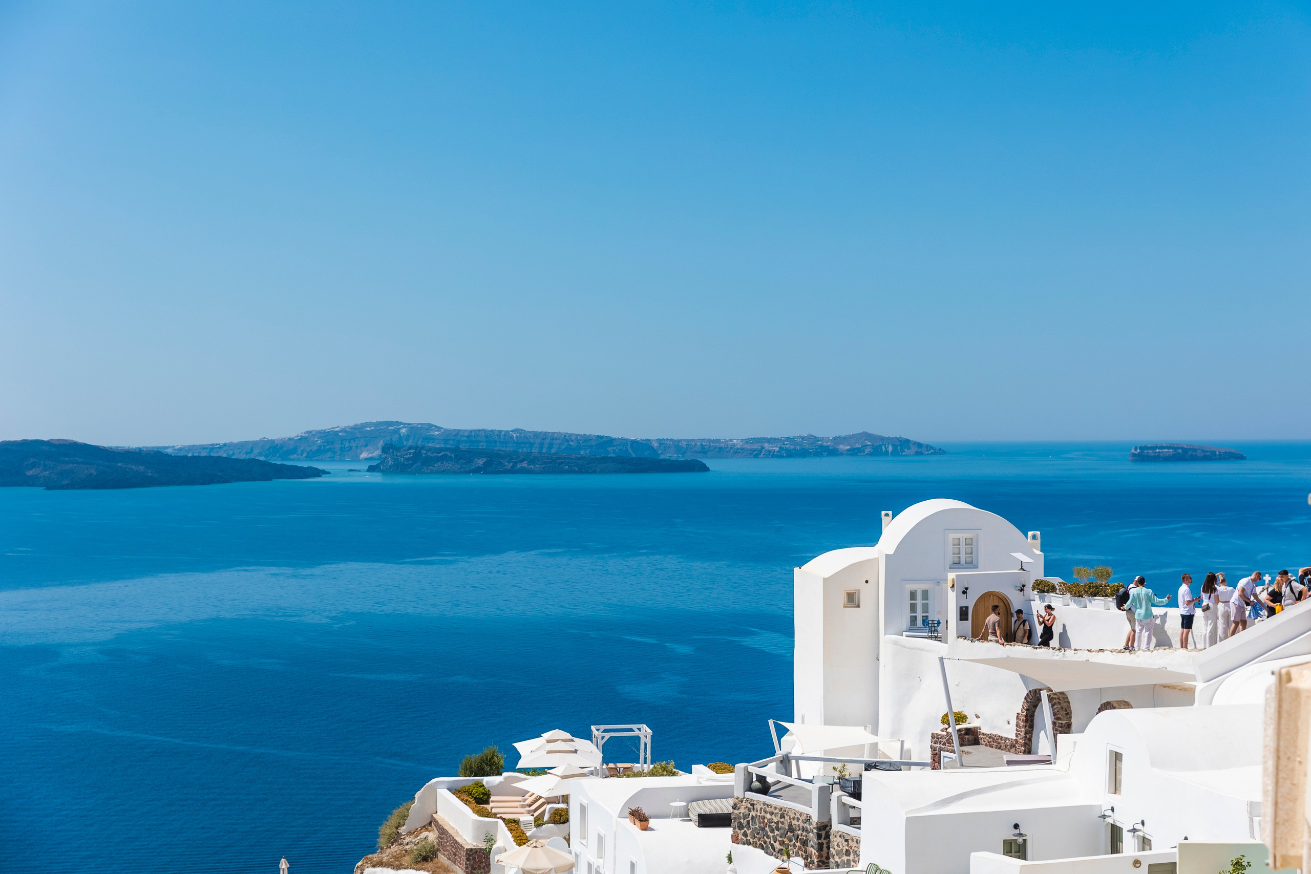 Санторини. Фото департамент круизного лайнера Астория Гранде