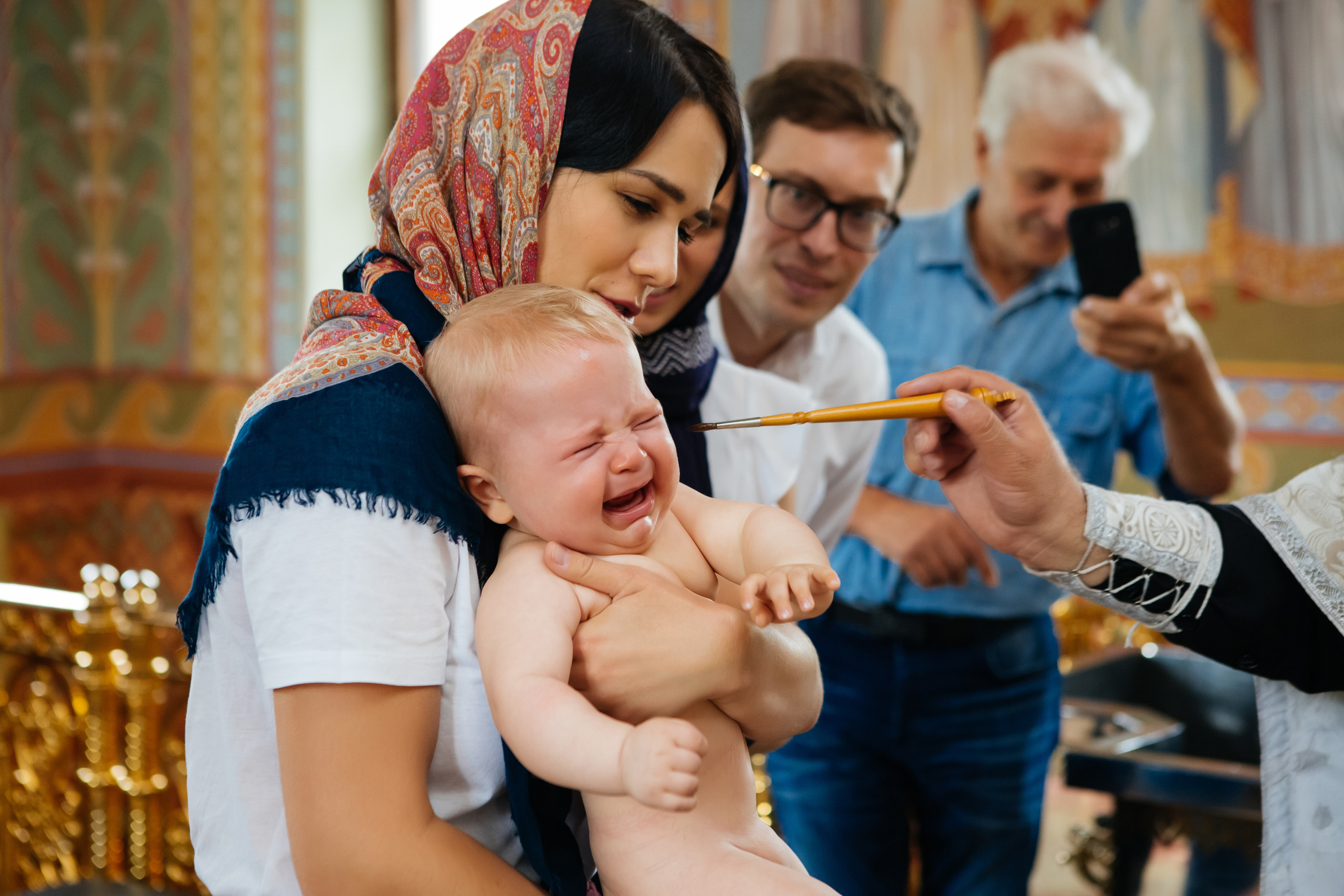 Крещение. Свадебный фотограф в Москве и МО Анна Чукова