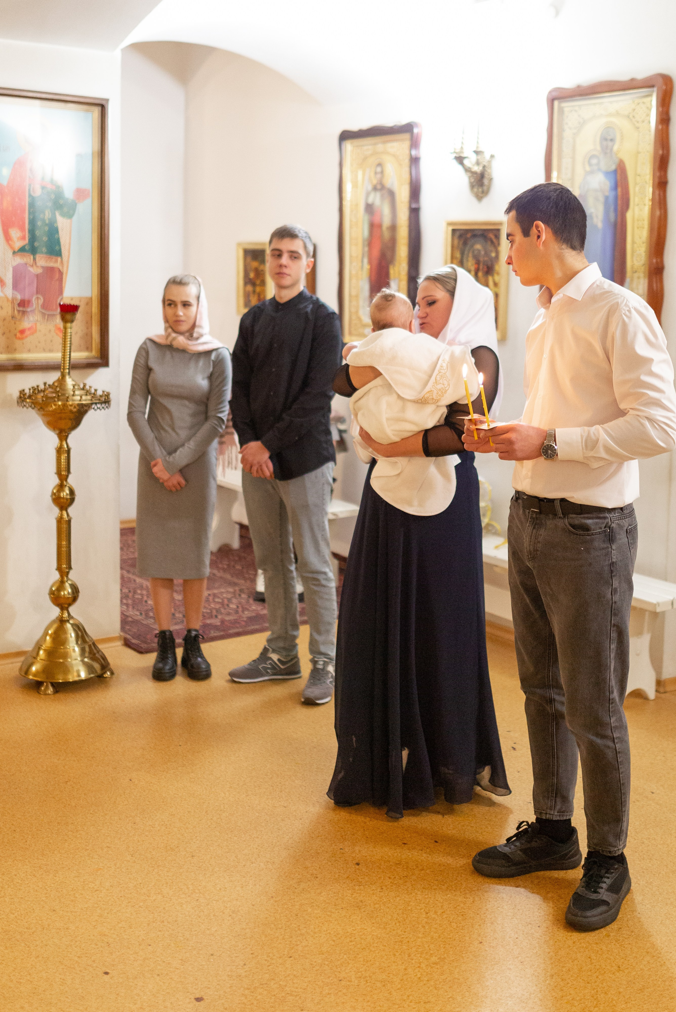 Таинство крещения. Фотограф Комаров Сергей