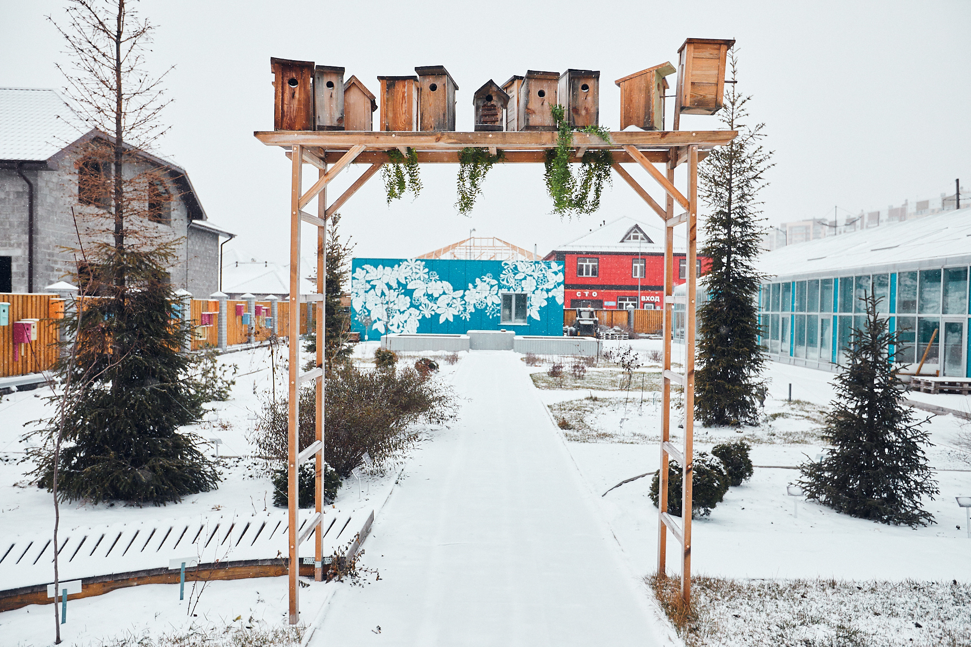 Студия флористики «Зелень». Бизнес портрет Аэросъемка Интерьерная съемка Тюмень