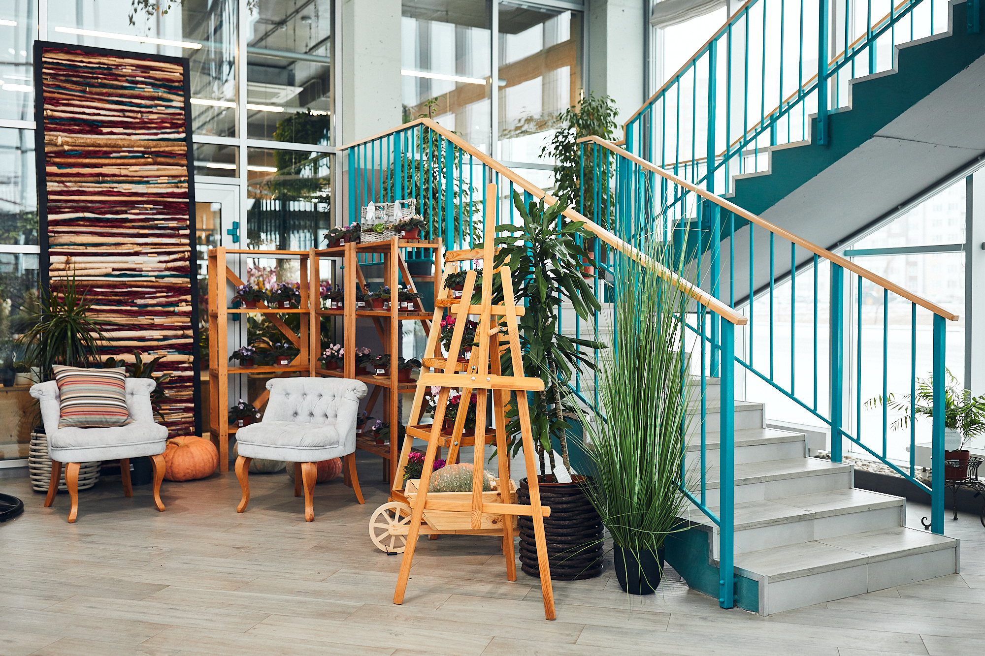 Студия флористики «Зелень». Бизнес портрет Аэросъемка Интерьерная съемка Тюмень