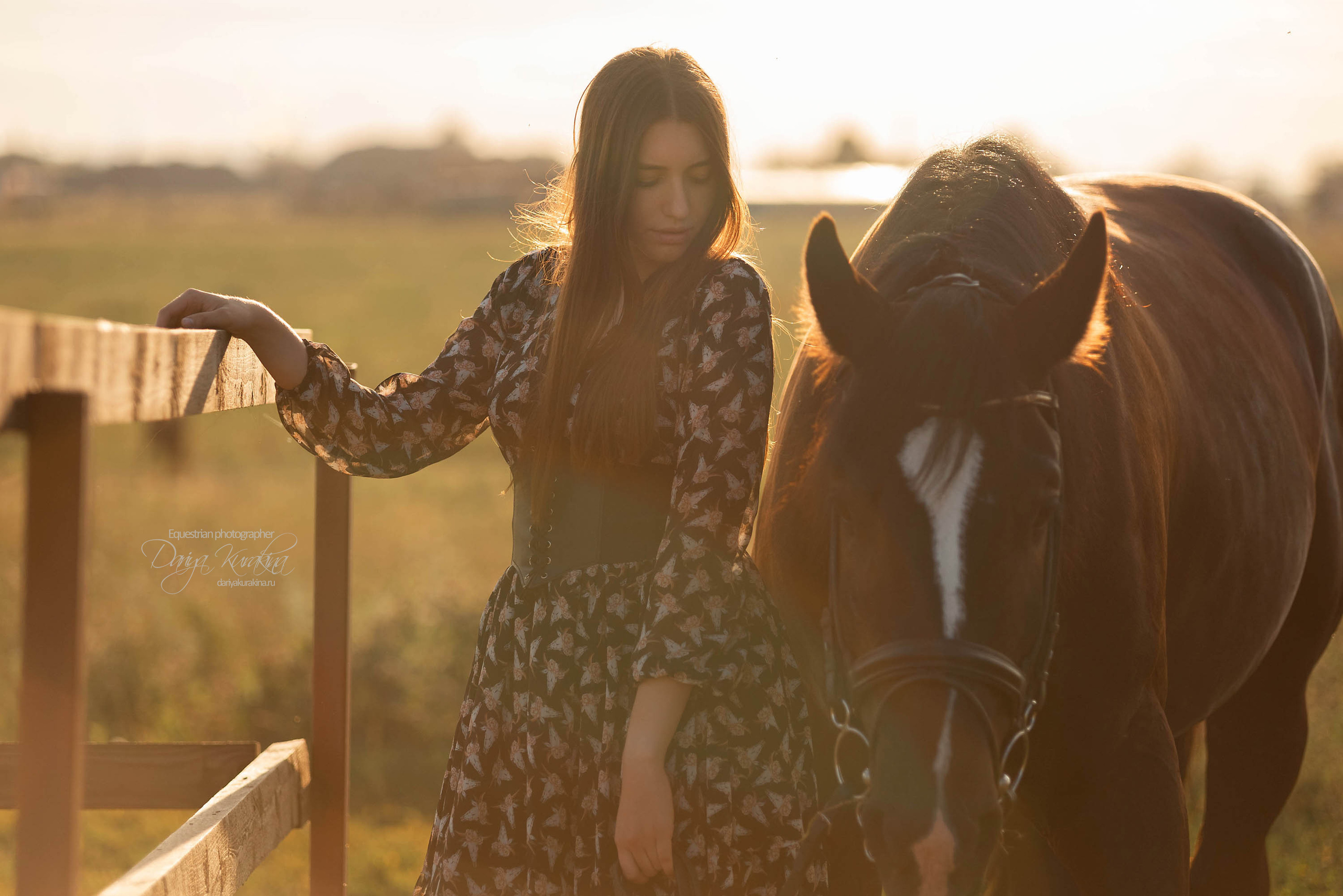 Юля и Корсар. Конный фотограф Куракина Дарья • Фотосессии с лошадьми