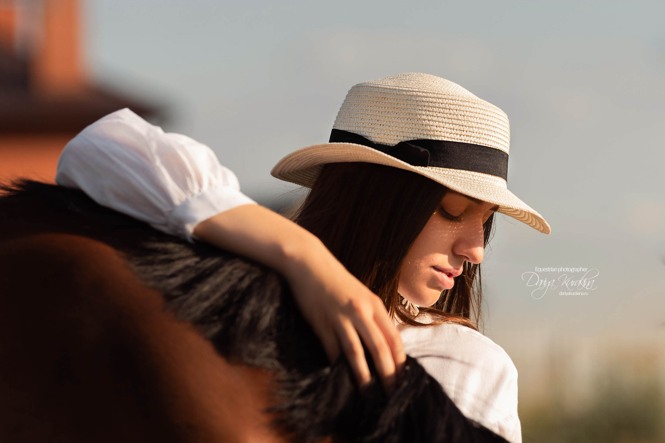 Юля и Корсар. Конный фотограф Куракина Дарья • Фотосессии с лошадьми