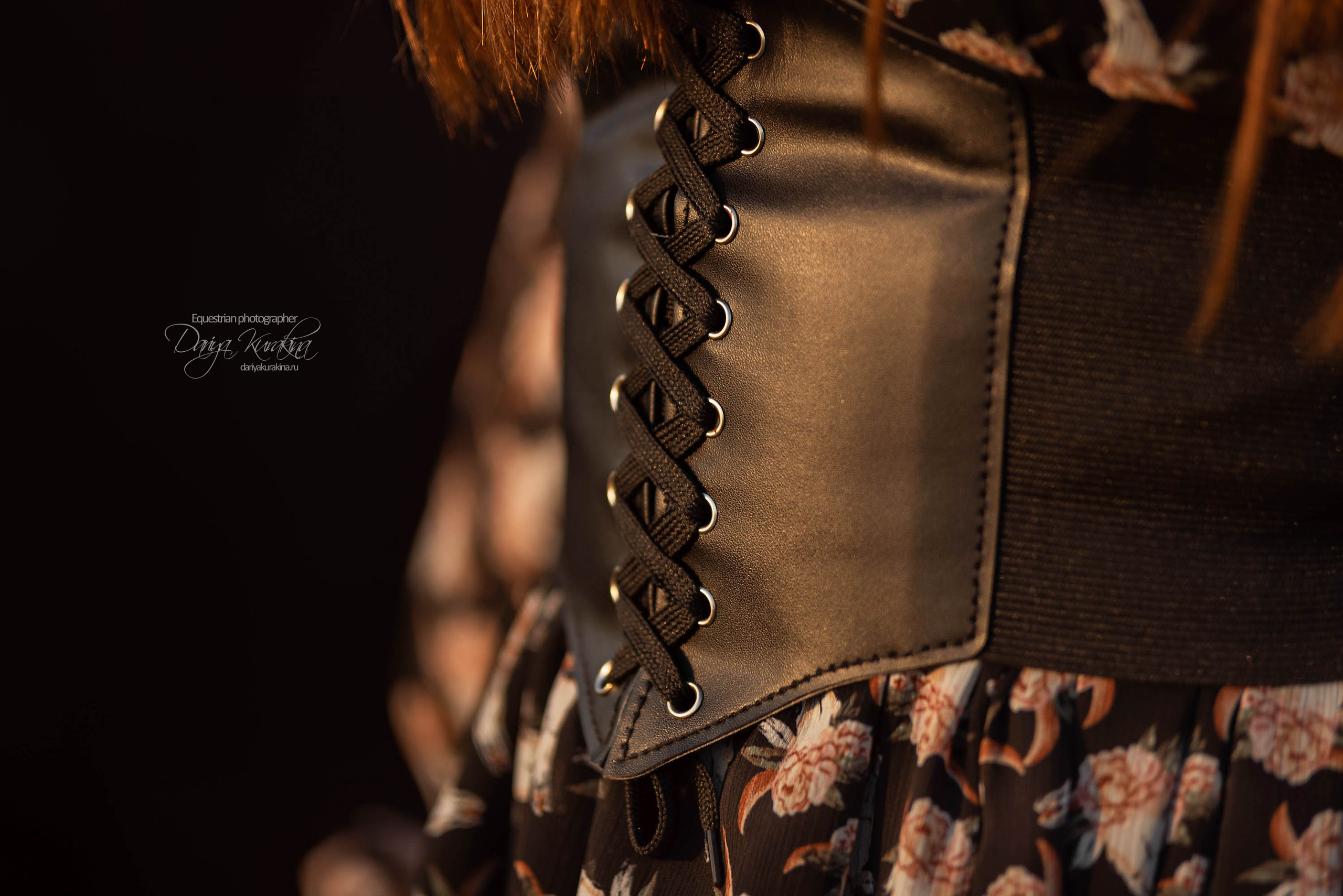 Юля и Корсар. Конный фотограф Куракина Дарья • Фотосессии с лошадьми