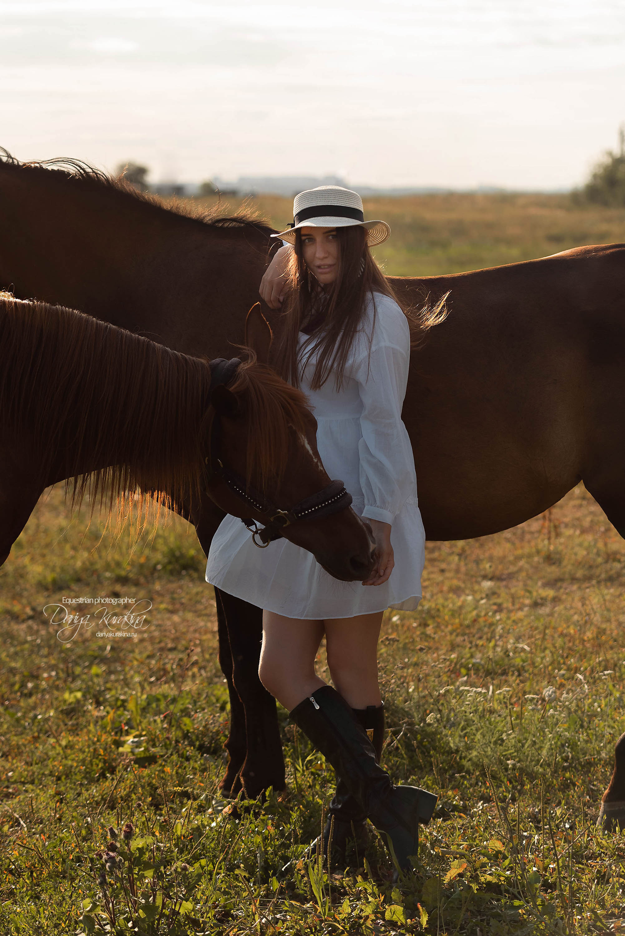 Юля и Корсар. Конный фотограф Куракина Дарья • Фотосессии с лошадьми