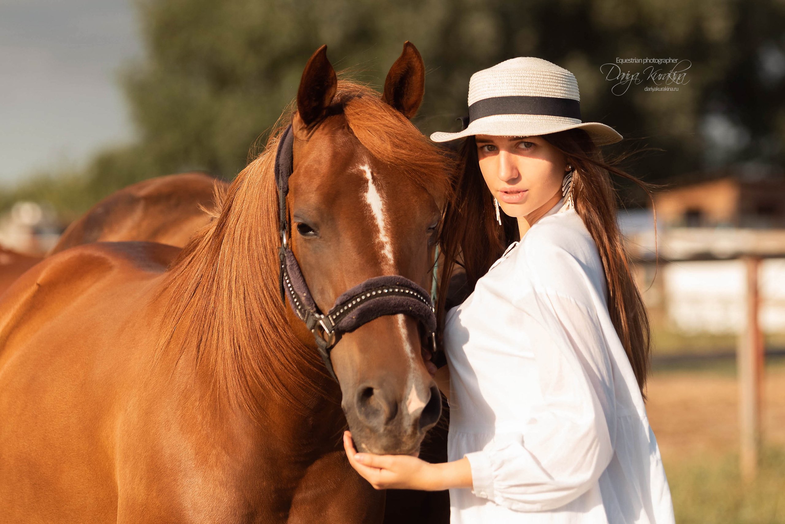 Юля и Корсар. Конный фотограф Куракина Дарья • Фотосессии с лошадьми