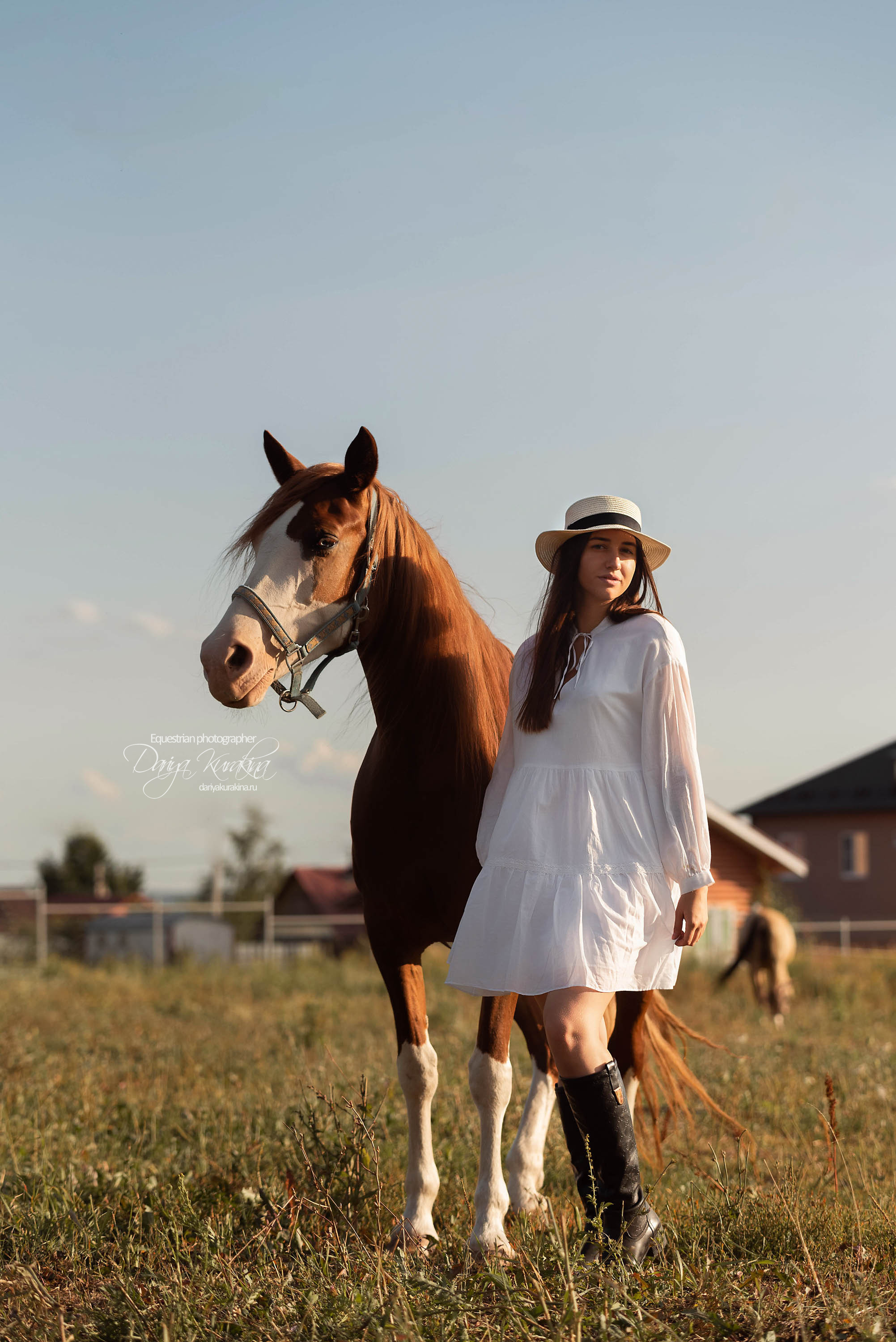 Юля и Корсар. Конный фотограф Куракина Дарья • Фотосессии с лошадьми