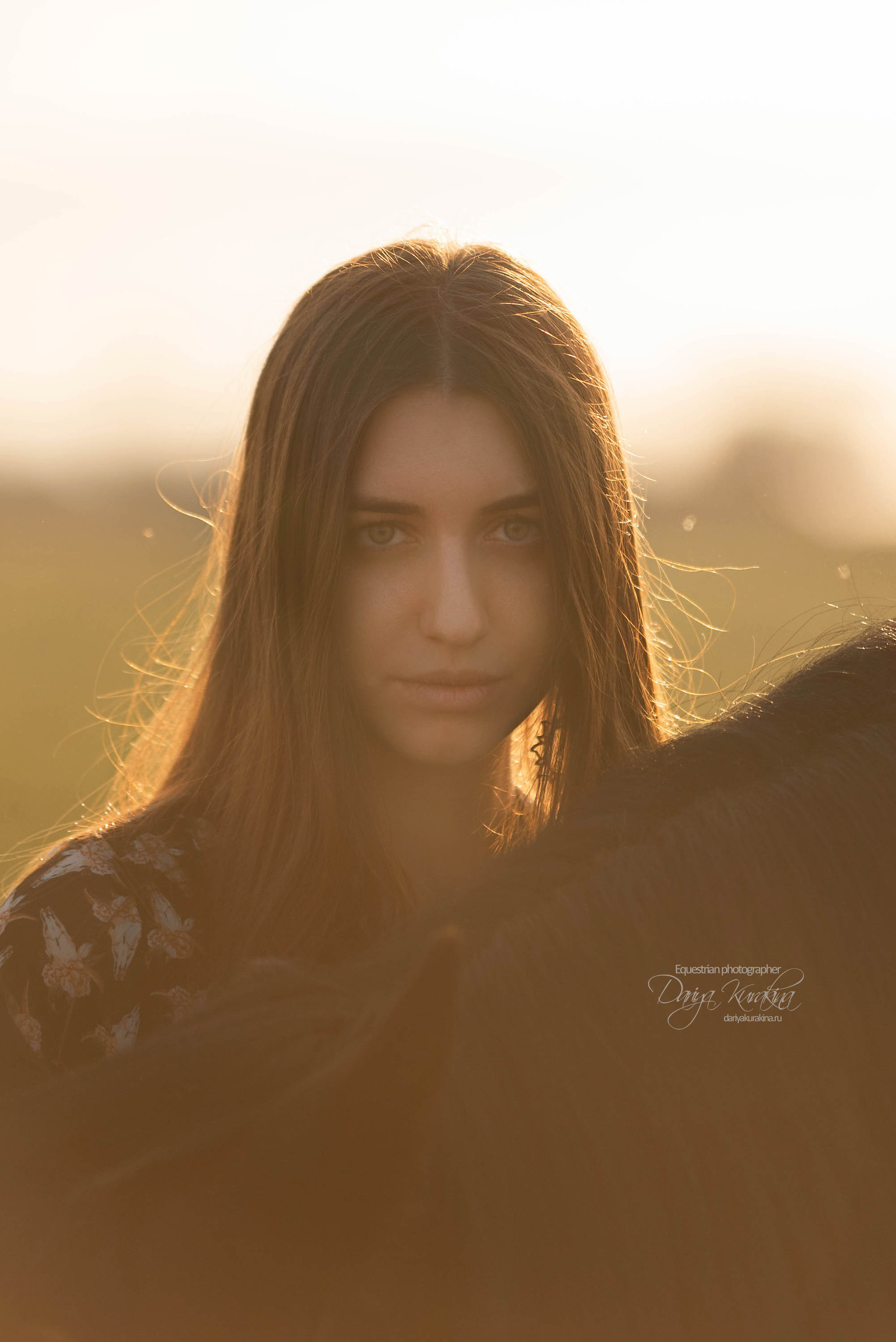 Юля и Корсар. Конный фотограф Куракина Дарья • Фотосессии с лошадьми