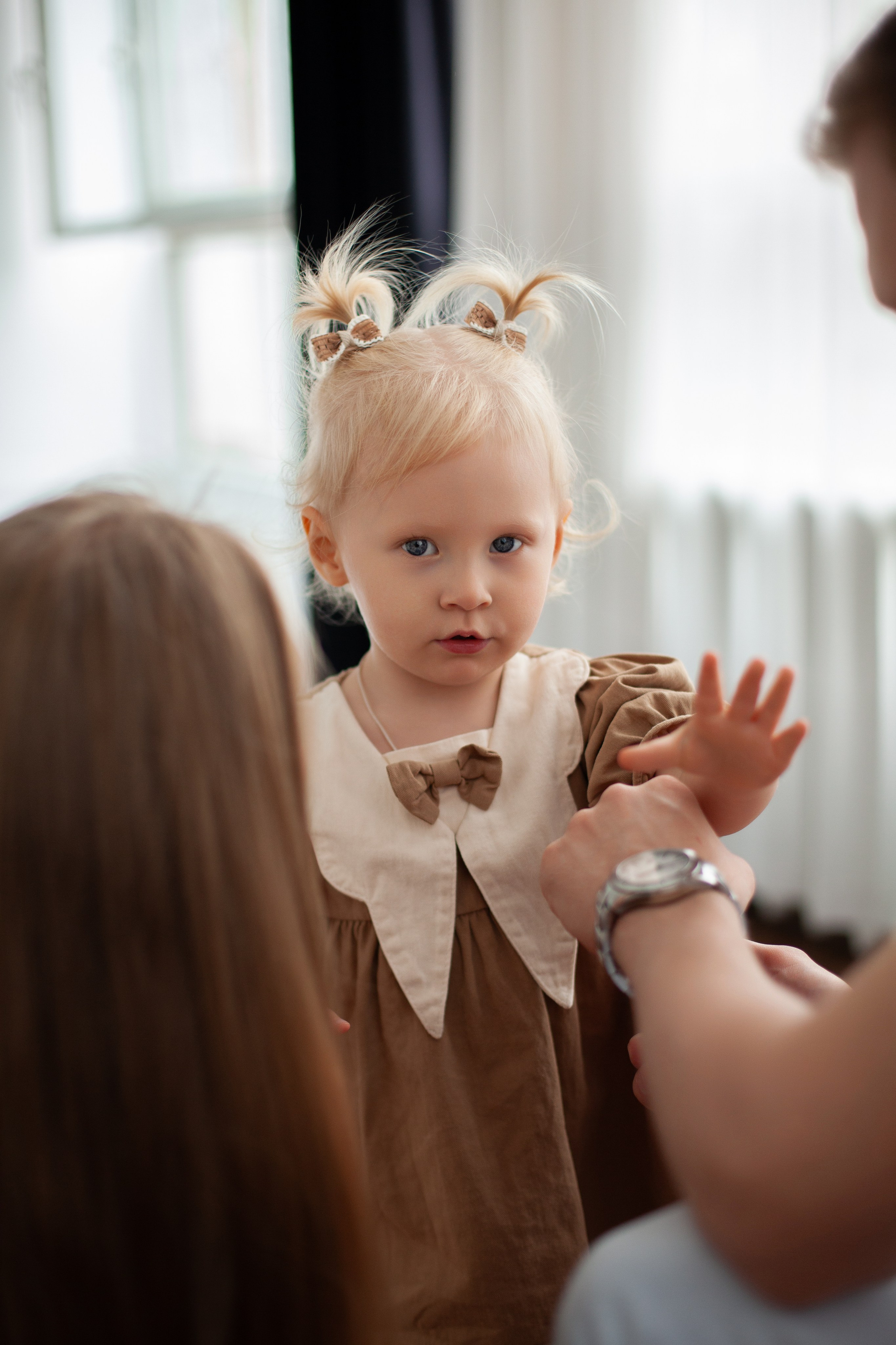 Варя и родители. Семейный фотограф Гульцовская Екатерина