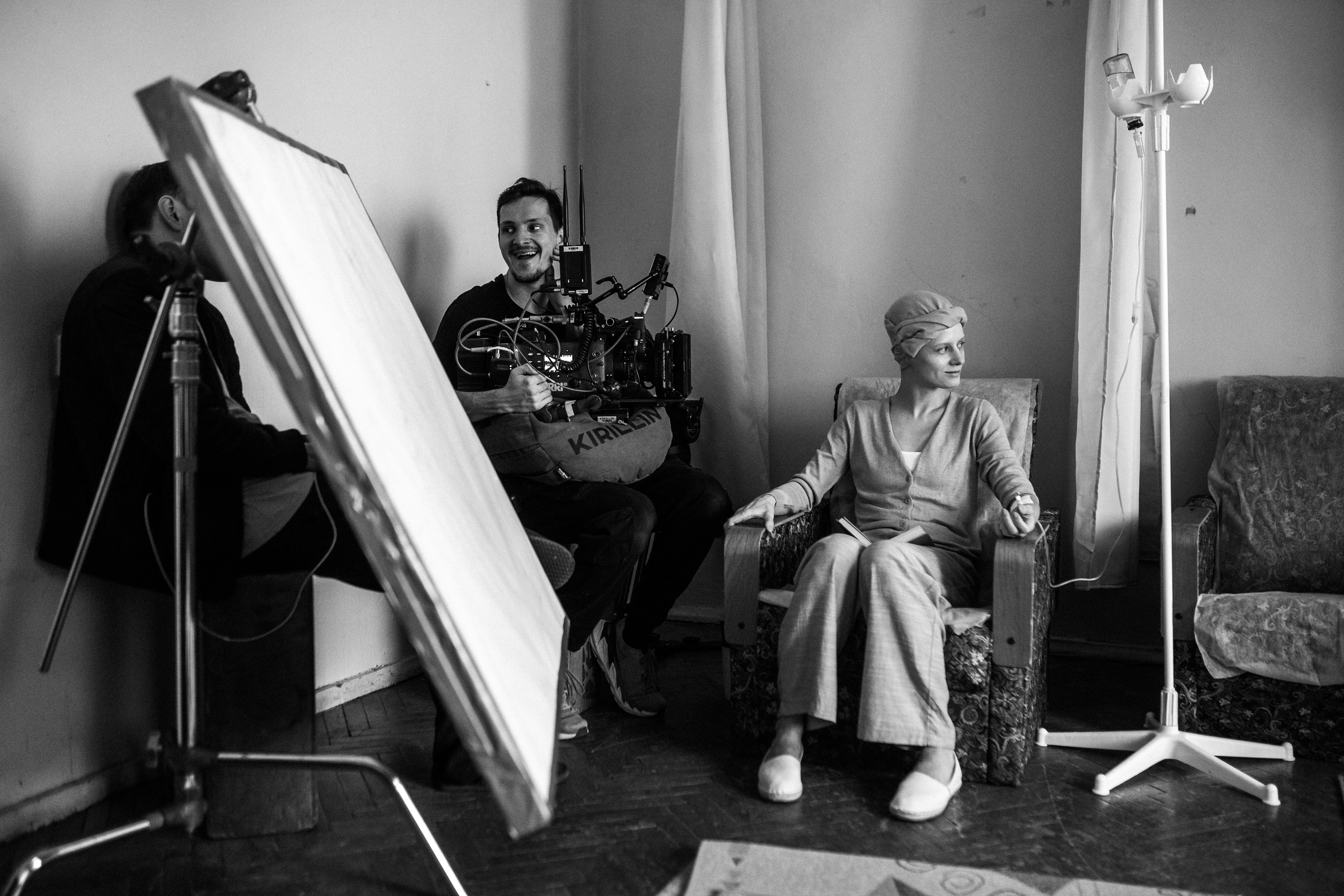 Back stage — съемка фильма. Свадебный фотограф в Москве Арчылан Николаев