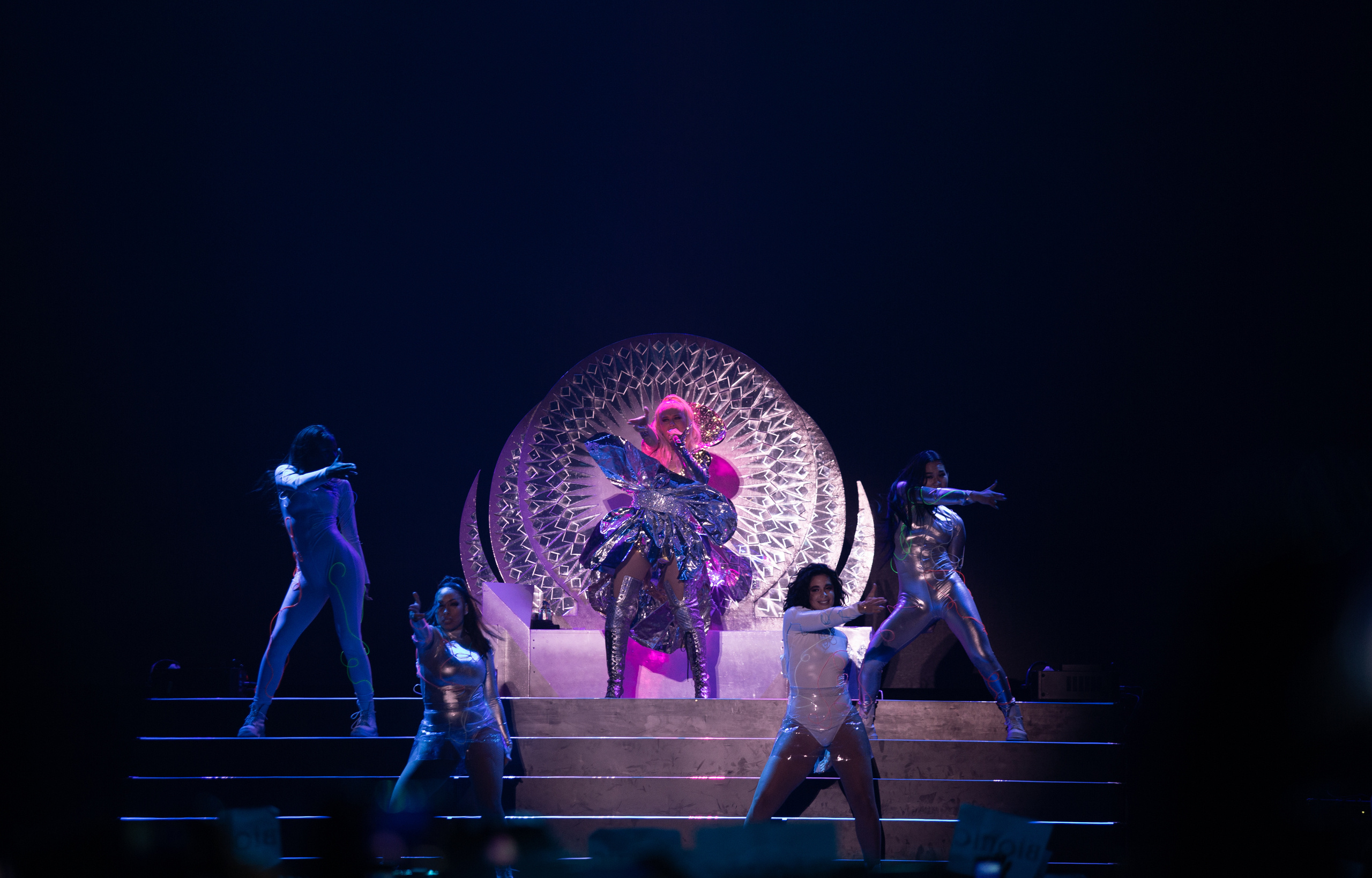 Christina Aguilera 23 июля выступила в Москве. Фотограф Сонкина Татьяна