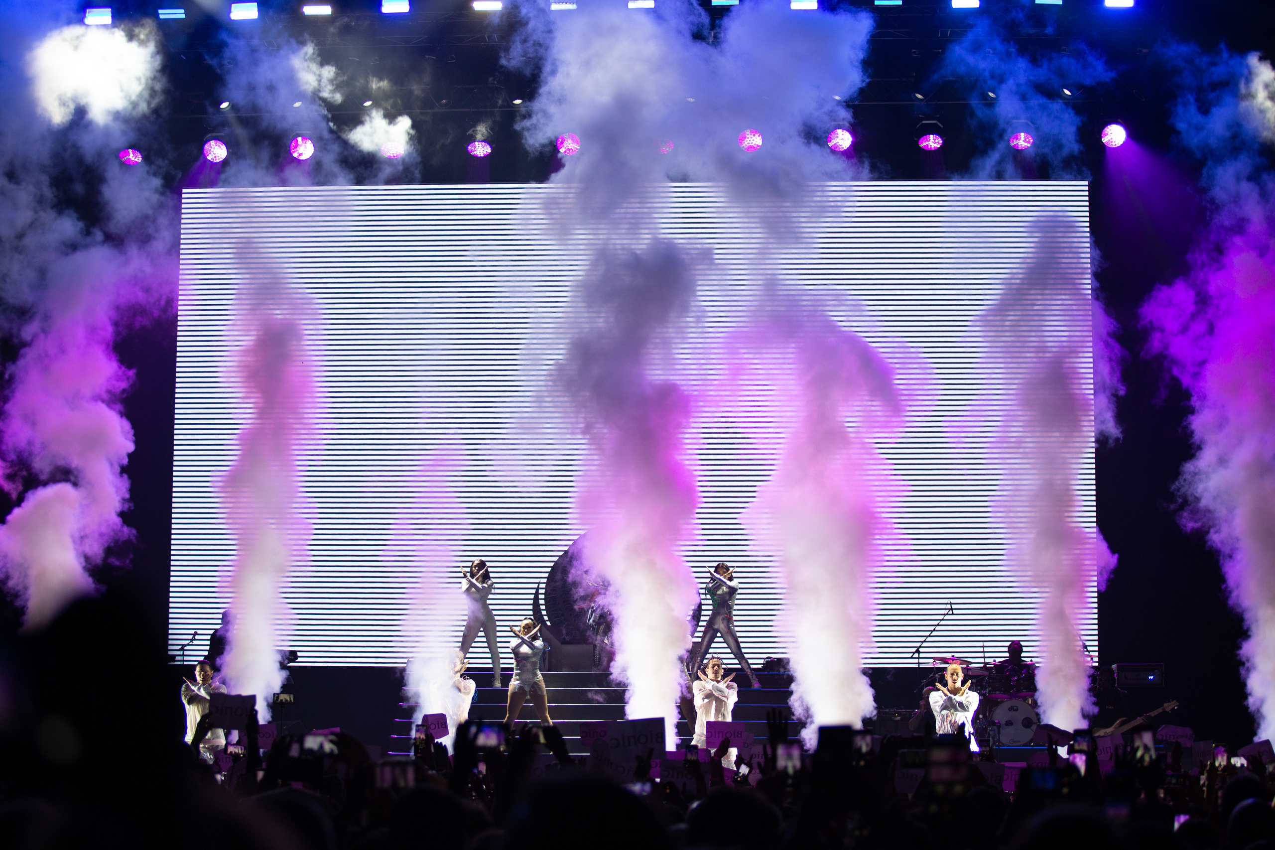 Christina Aguilera 23 июля выступила в Москве. Фотограф Сонкина Татьяна