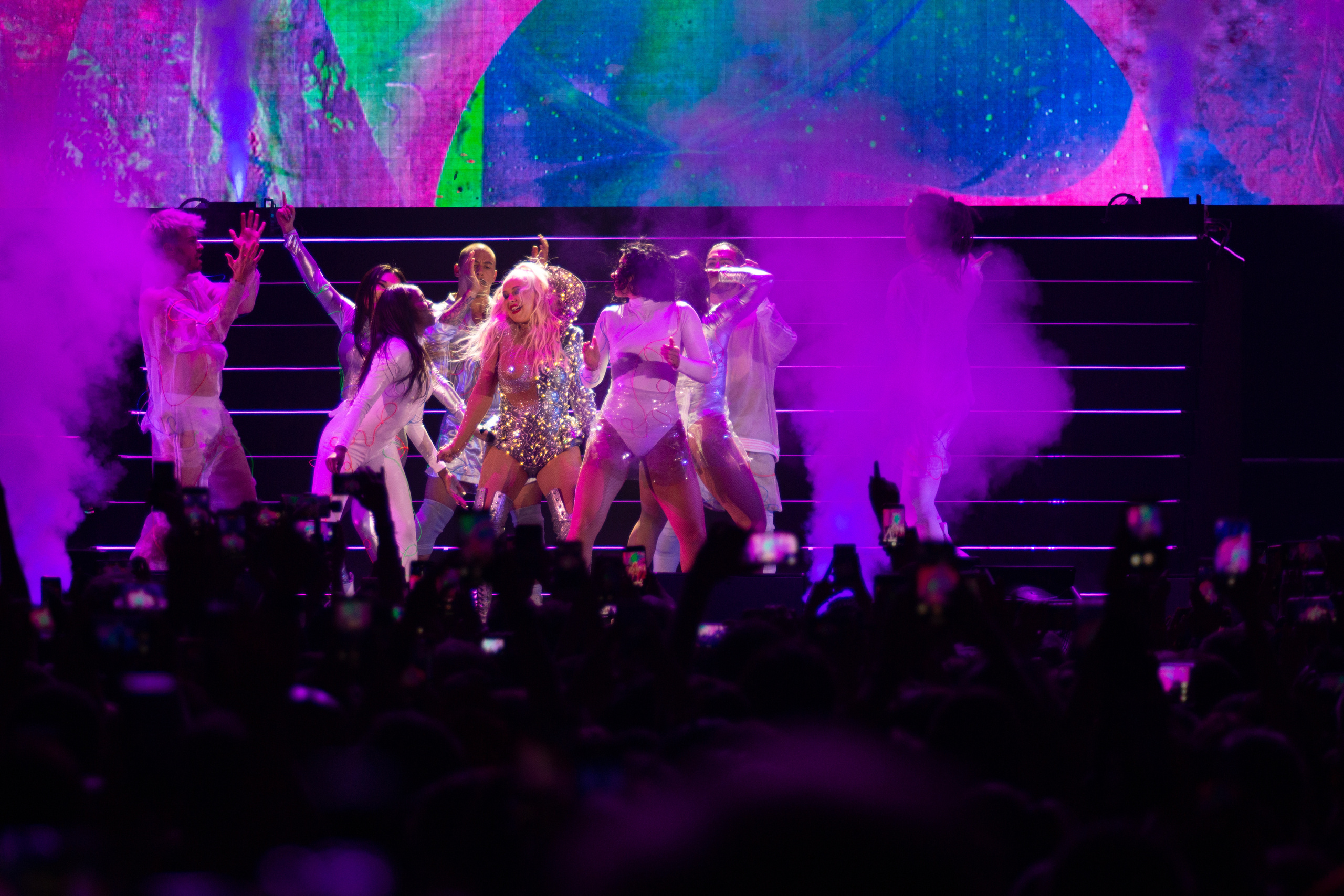 Christina Aguilera 23 июля выступила в Москве. Фотограф Сонкина Татьяна