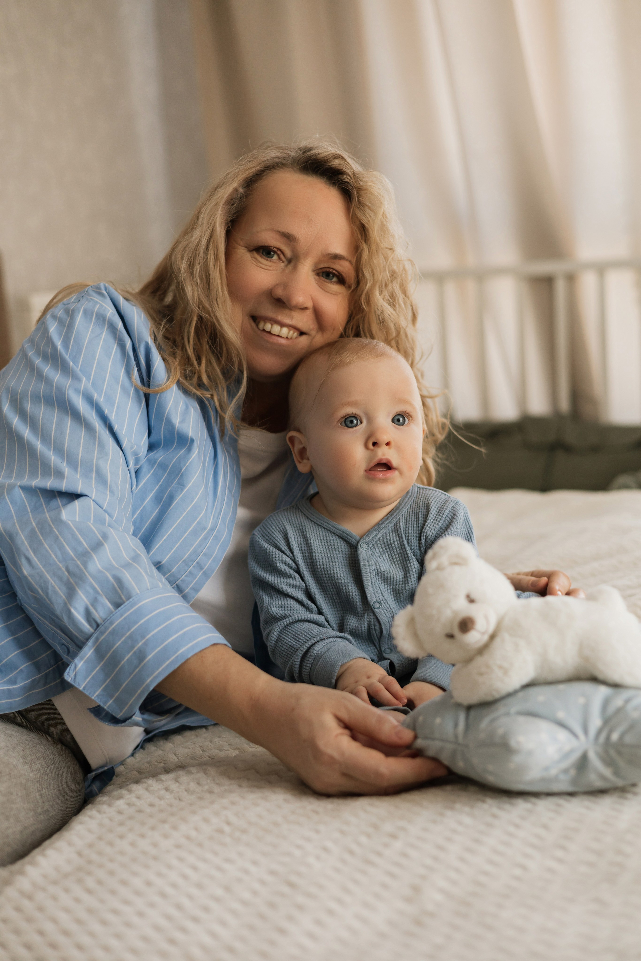 Тимоша с мамой и бабушкой. Фотограф в Кемерово Миллер Анна