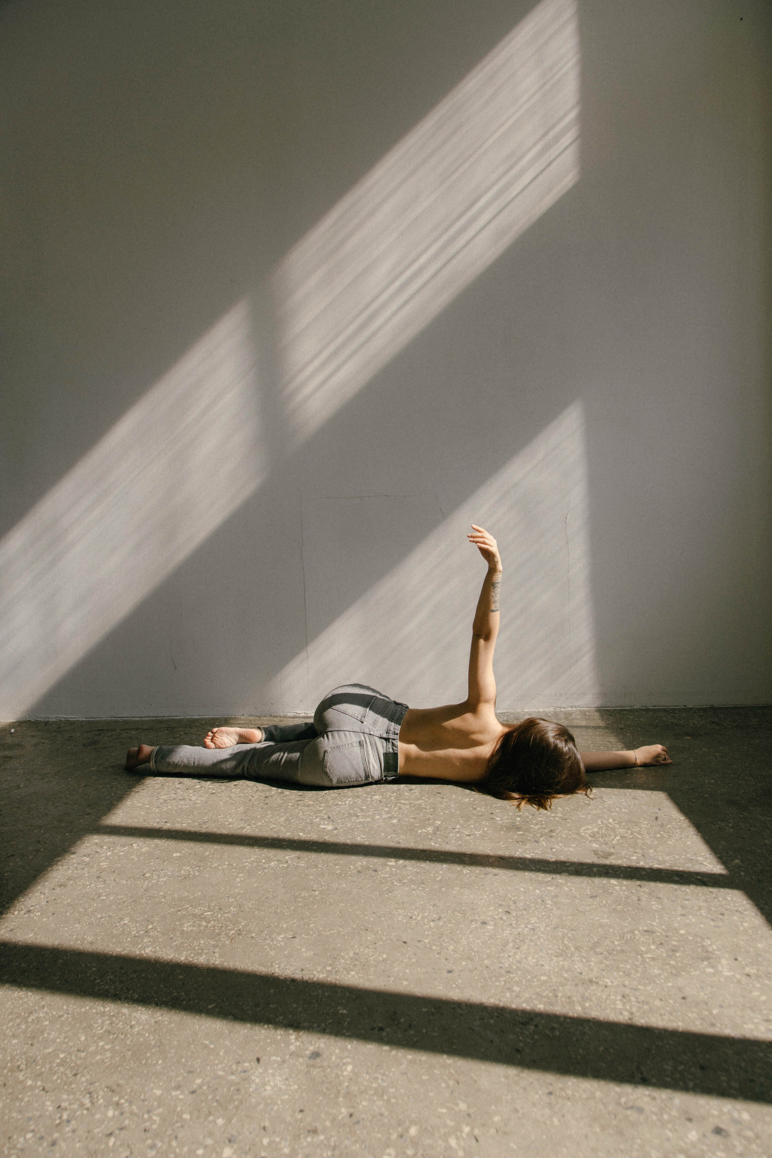 Ксюша. Минимализм, портреты в студии. Фотограф Ксения Третьякова, Санкт-Петербург