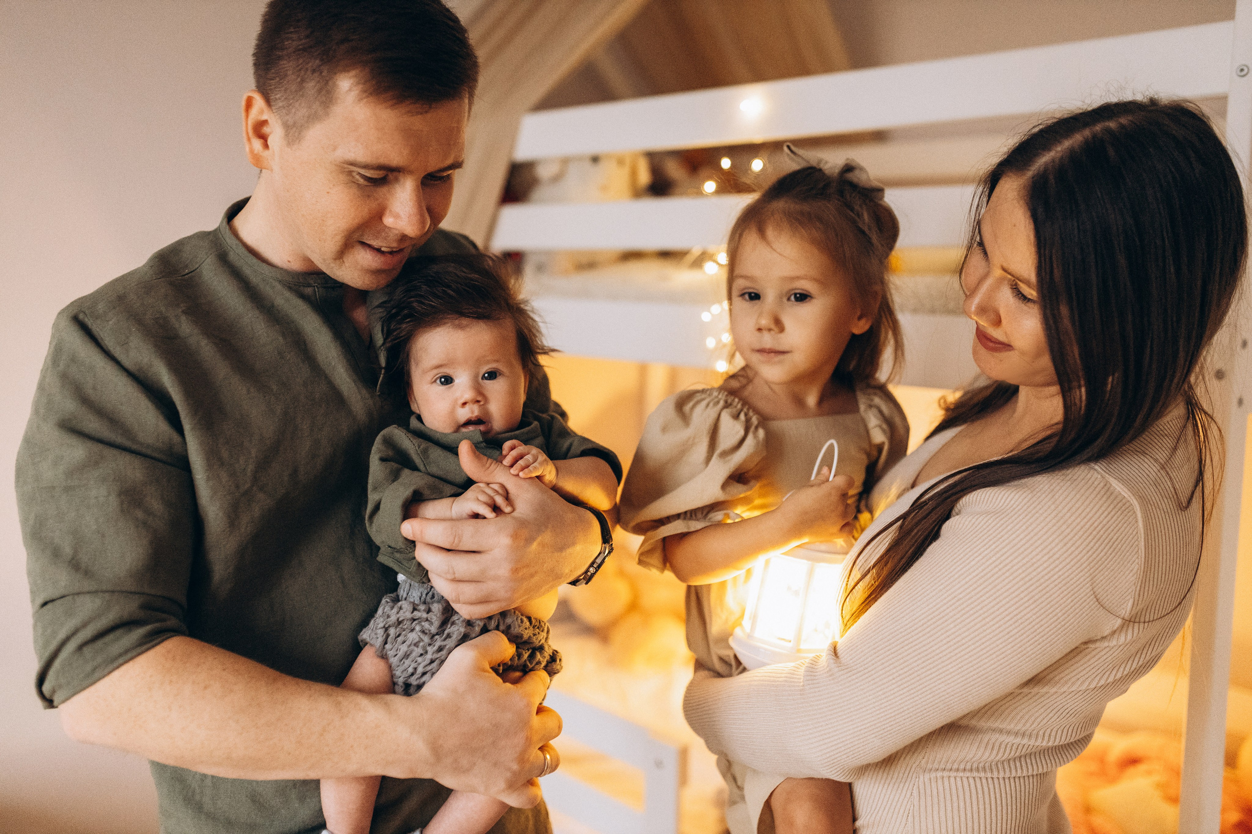 домашний портрет всей семьи