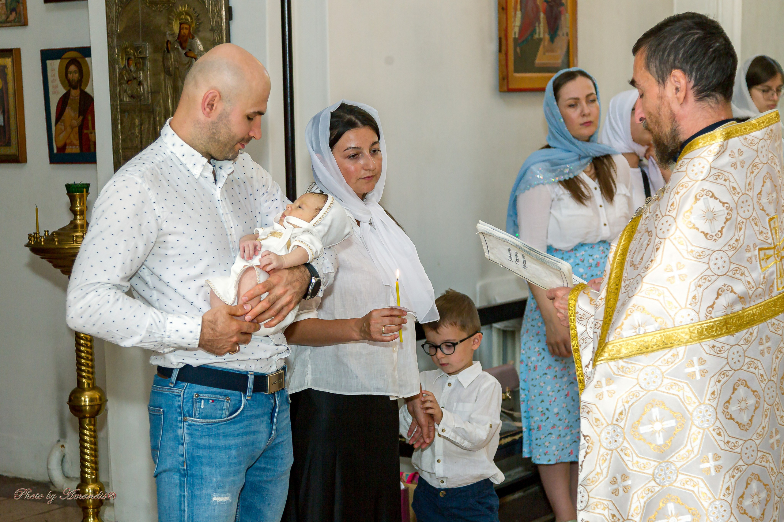 Крещение в д. Еганово (август 2024). Репортажная съемка в Москве и области. Анималистика