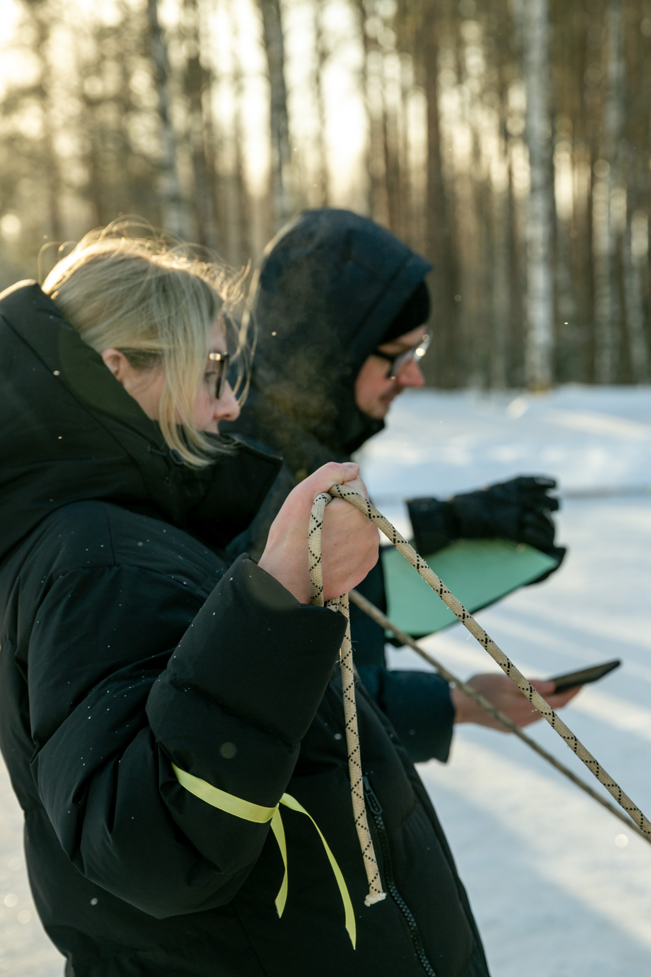 Зимний тимбилдинг. Фотограф Ершова Светлана