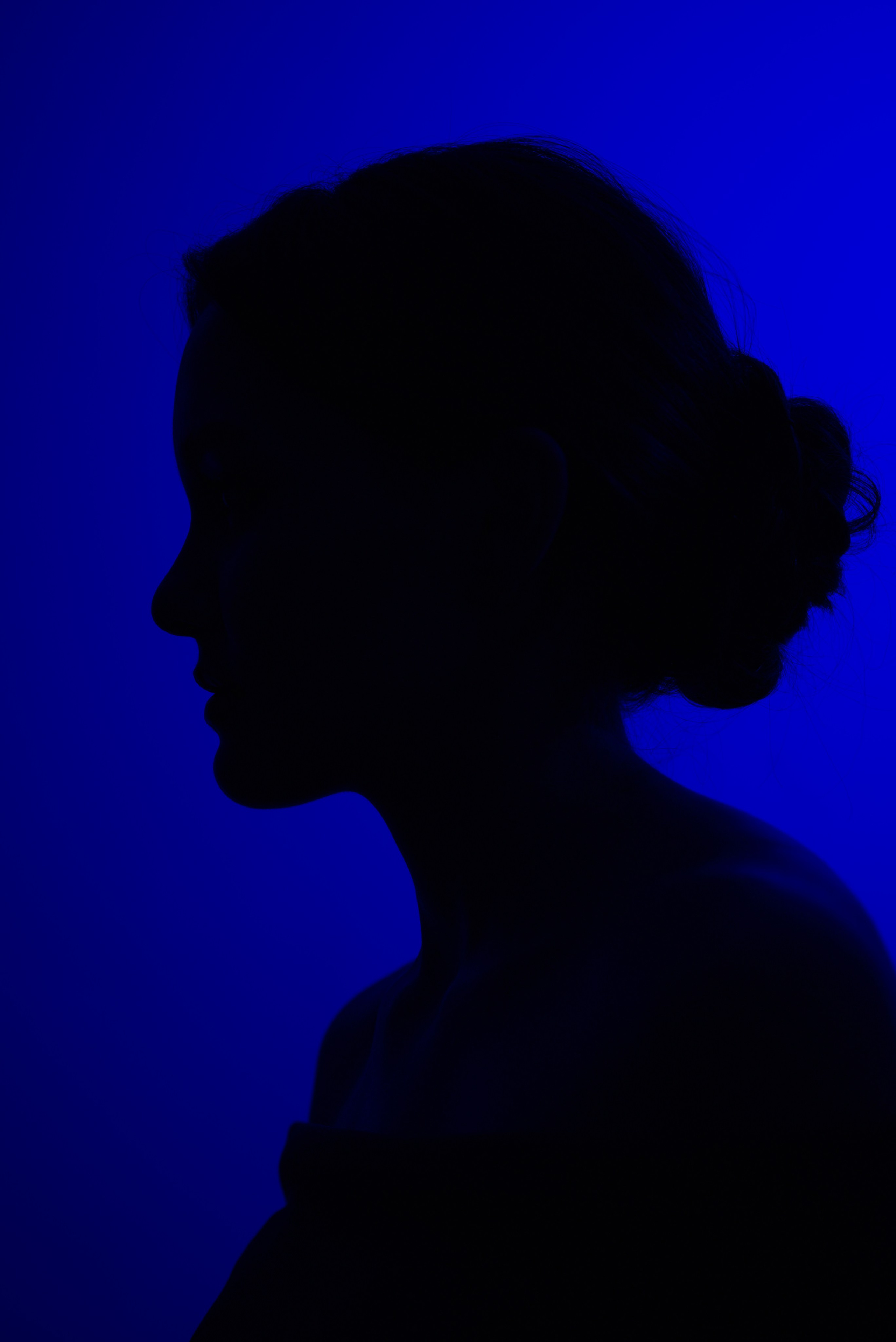 Силуэт на синем. Мир глазами Саши Д