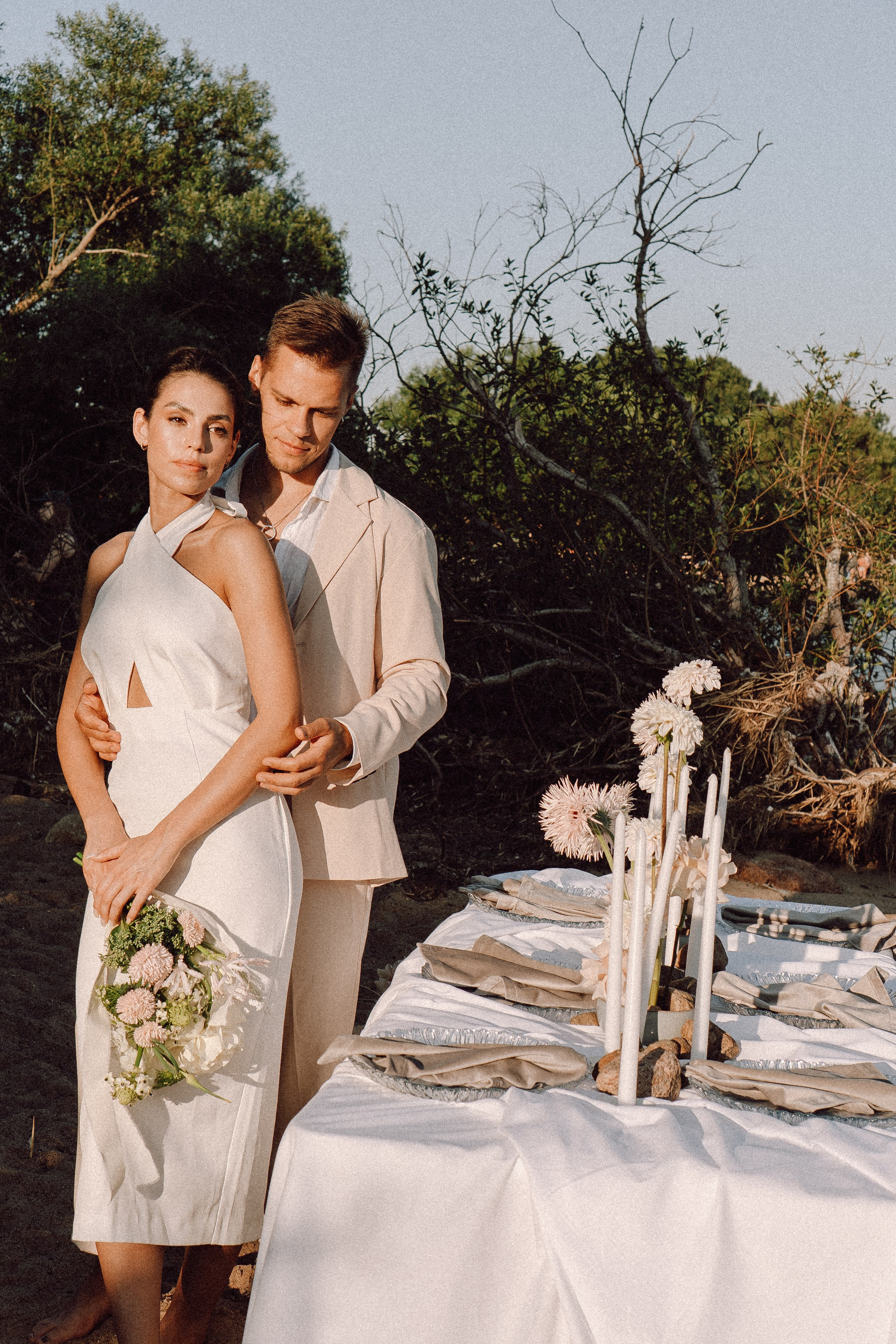 СВАДЕБНАЯ ФОТОСЕССИЯ ВЫЕЗДНОЙ ЦЕРЕМОНИИ (ФИНСКИЙ ЗАЛИВ). Профессиональный фотограф, Санкт-Петербург — Виктория Богомолова