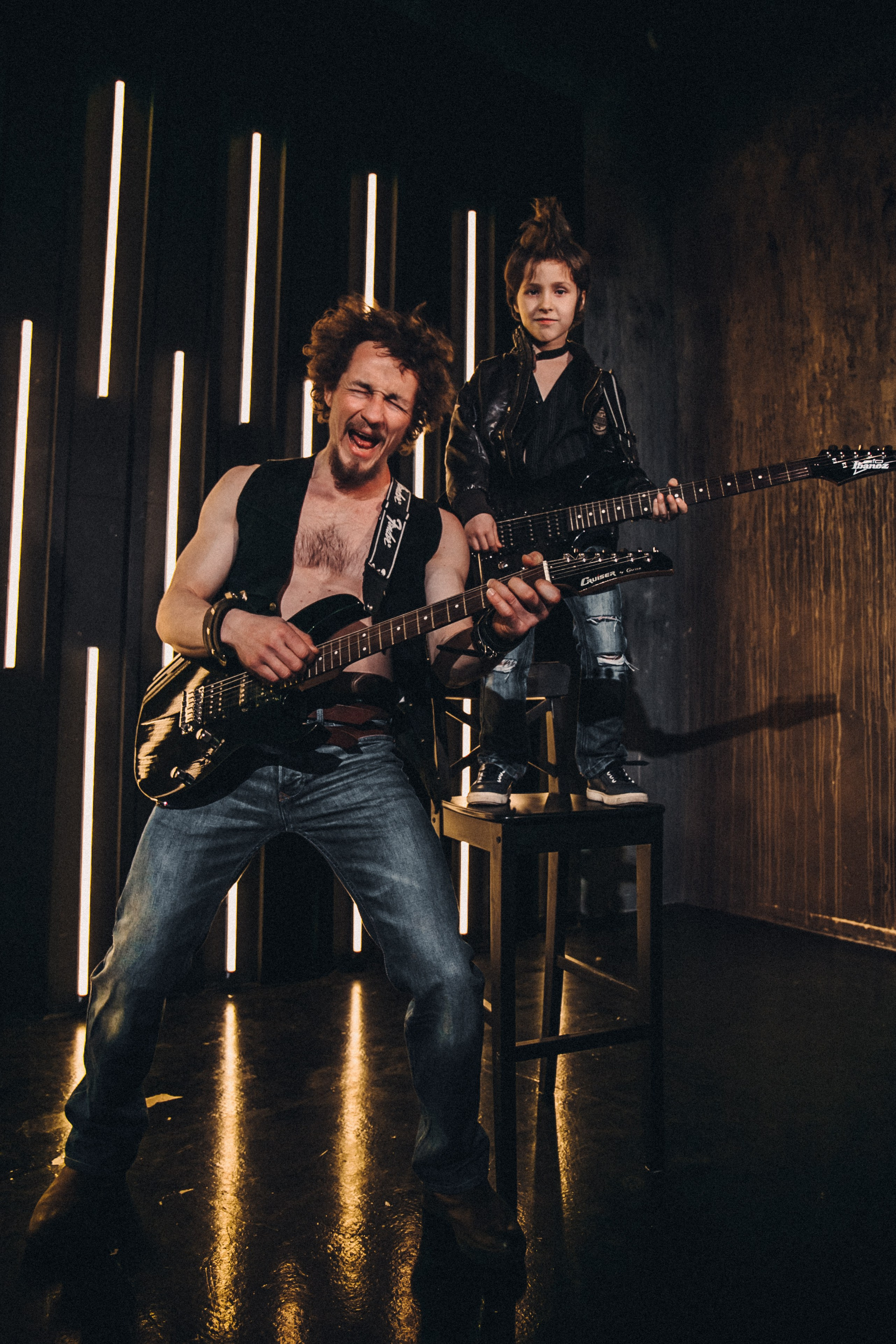 Семейная новогодняя фотосессия Самара. Фотограф Сергей Логинов