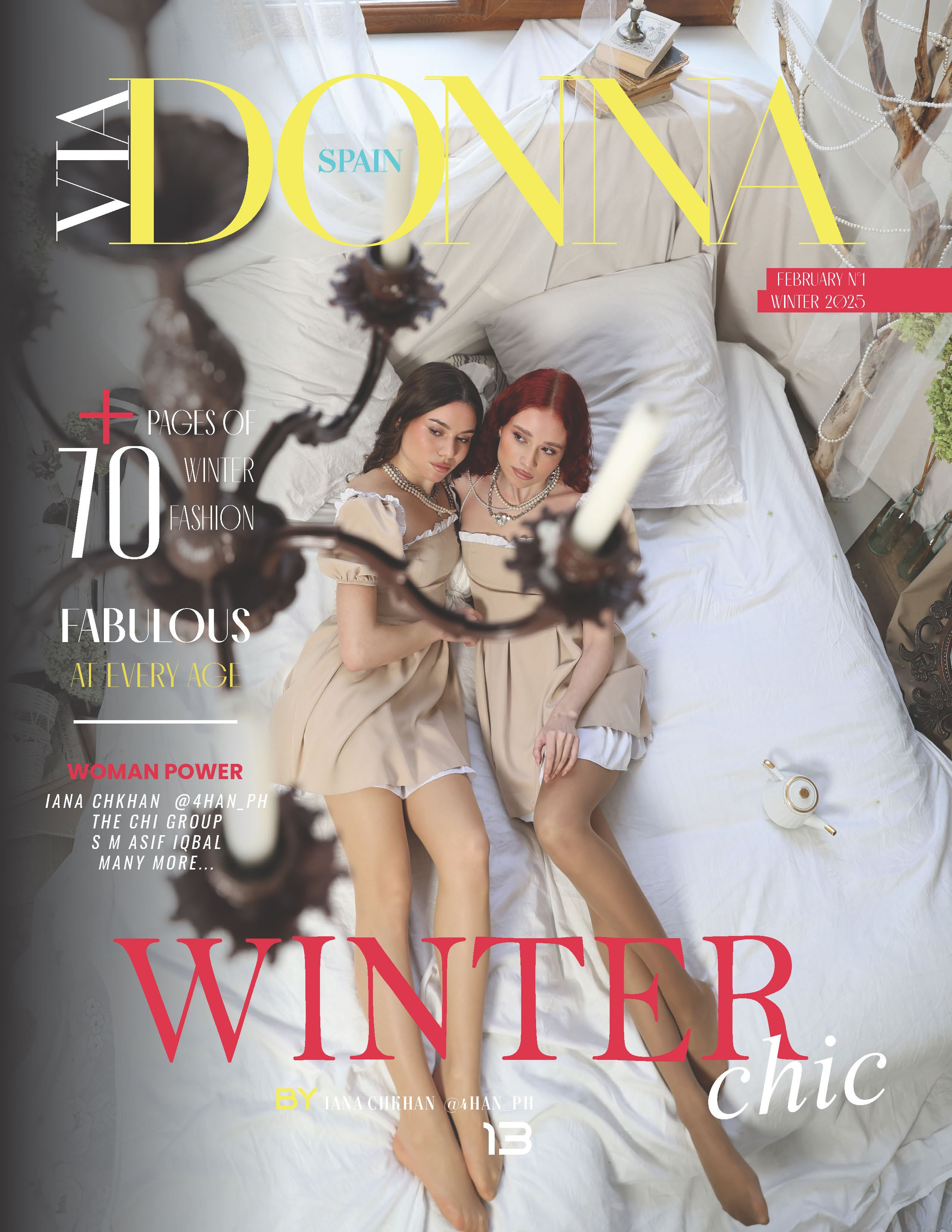 Обложки глянцевых изданий. Яна Чхан — Фотограф в Донецке и не только