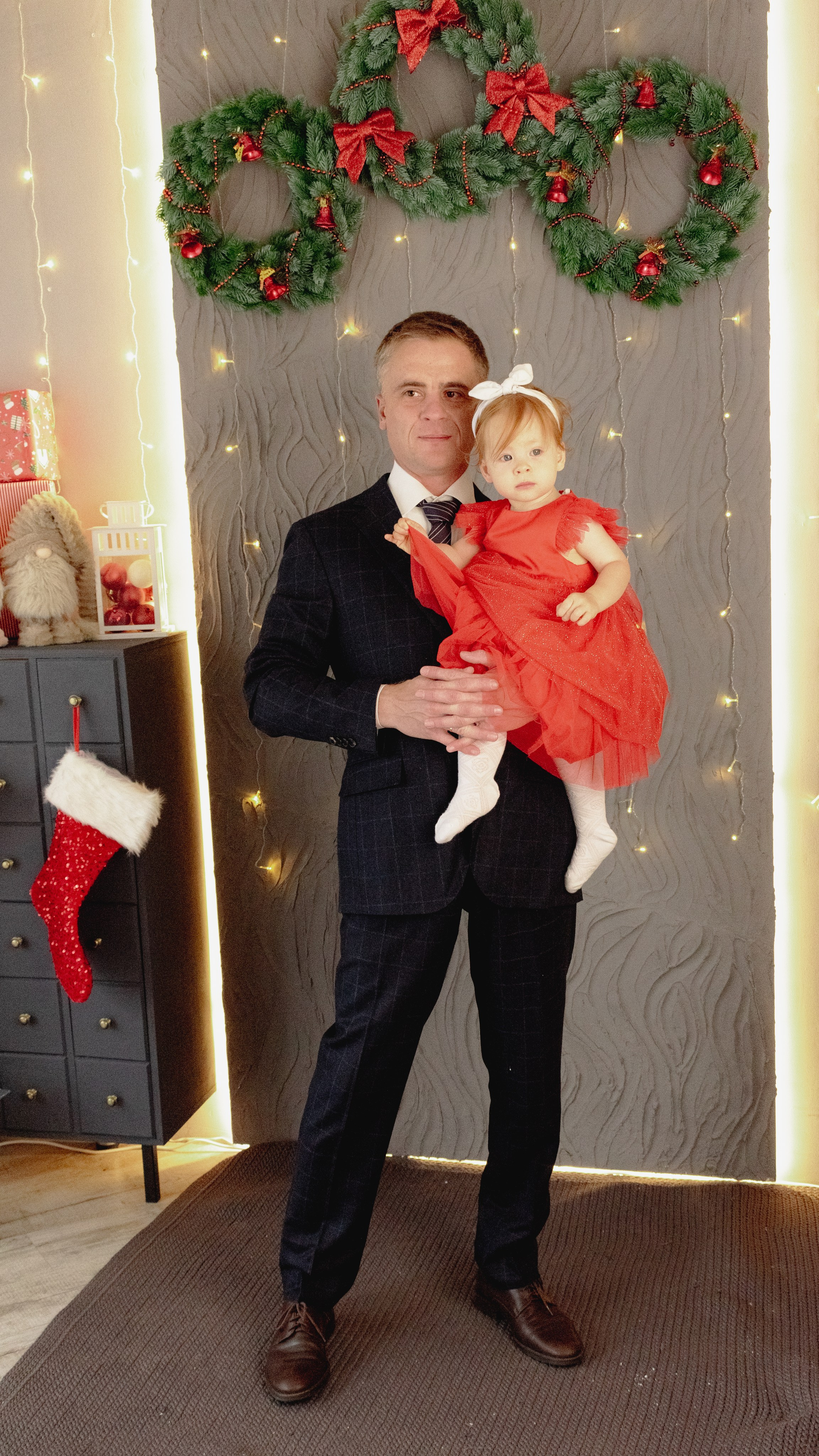 Новогоднее семейное фото. Фотограф в Набережных Челнах Мари Сенчик