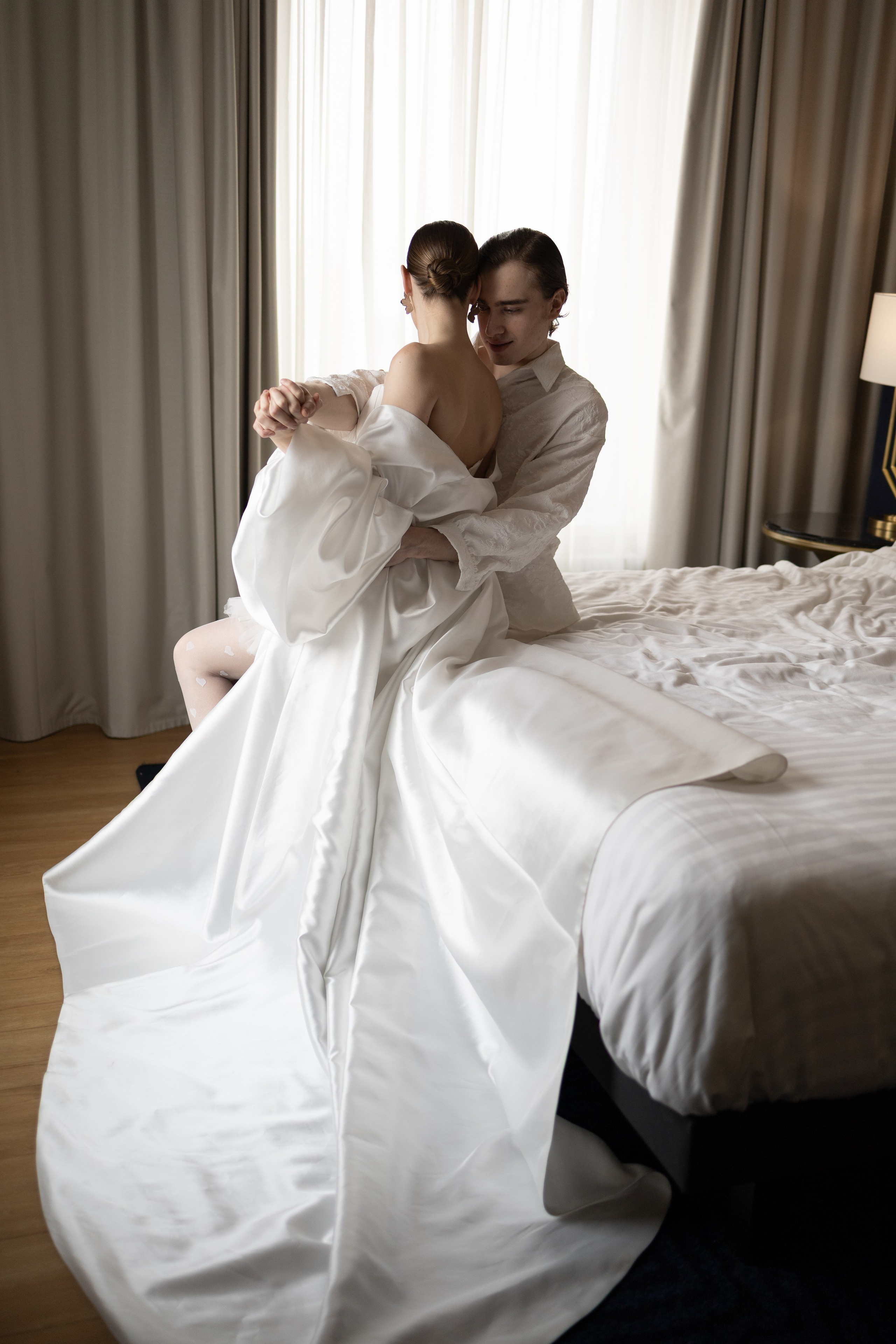 Каз и Виктория | отель Marriot. Свадебный фотограф в Москве Наталья Струкова