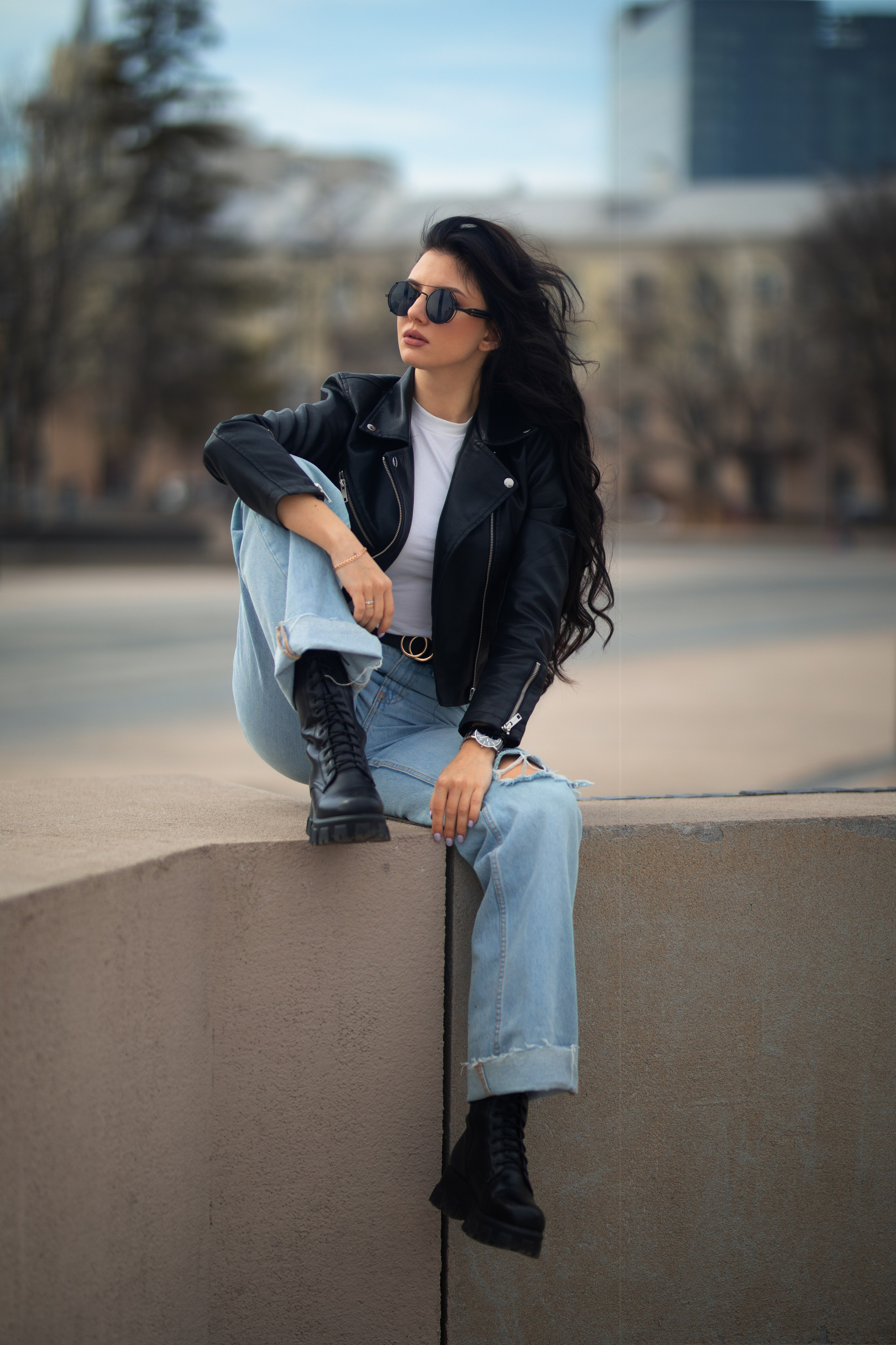 Весенний уличный фотосет с Кристиной в формате для «себя»