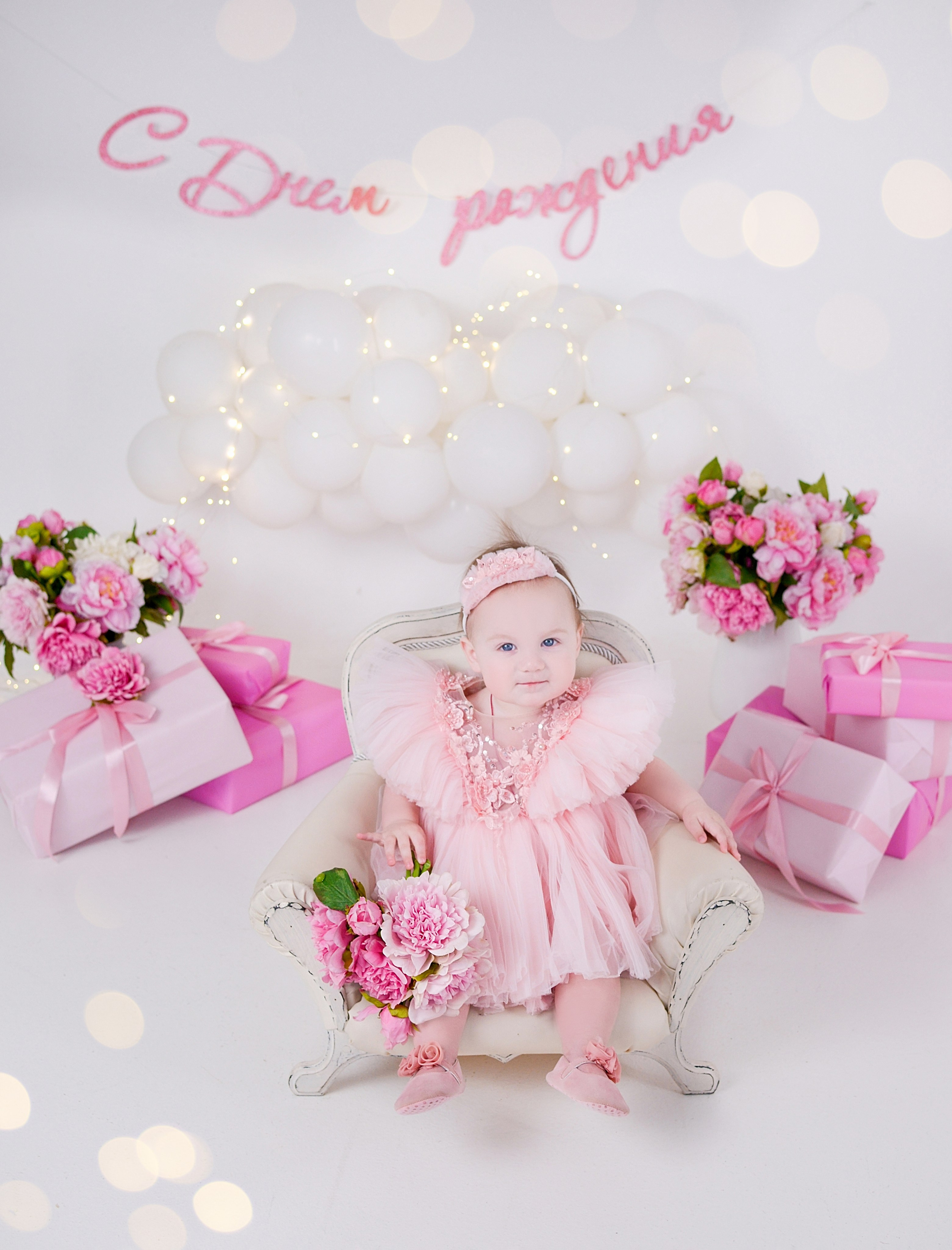 Фотосессия на годик Краснодар годовасие. Фотограф новорожденных Краснодар Малышенко Надежда