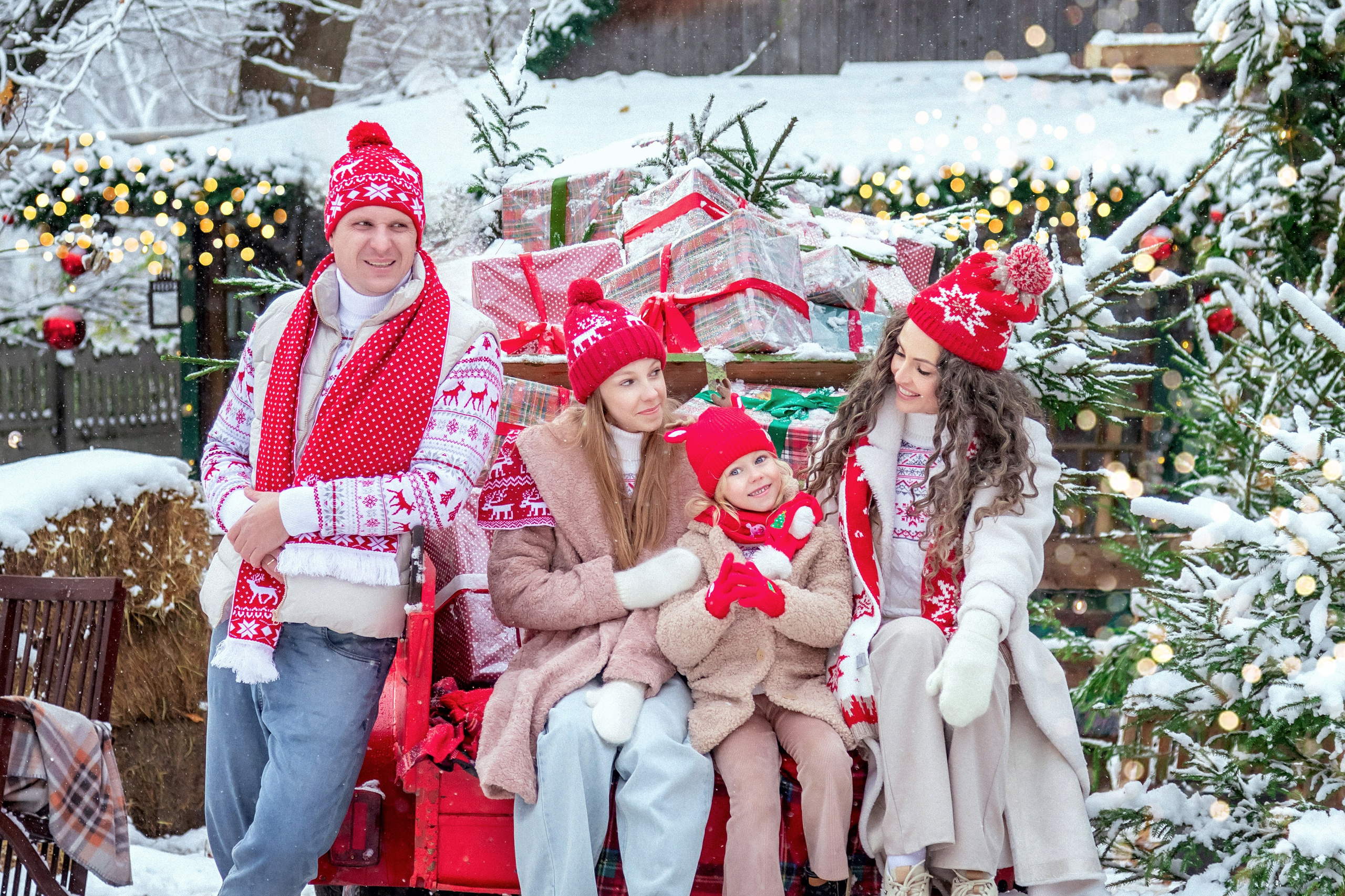 НОВЫЙ ГОД и Рождество УЛИЧНЫЕ локации. Фотограф Алина Лебедь