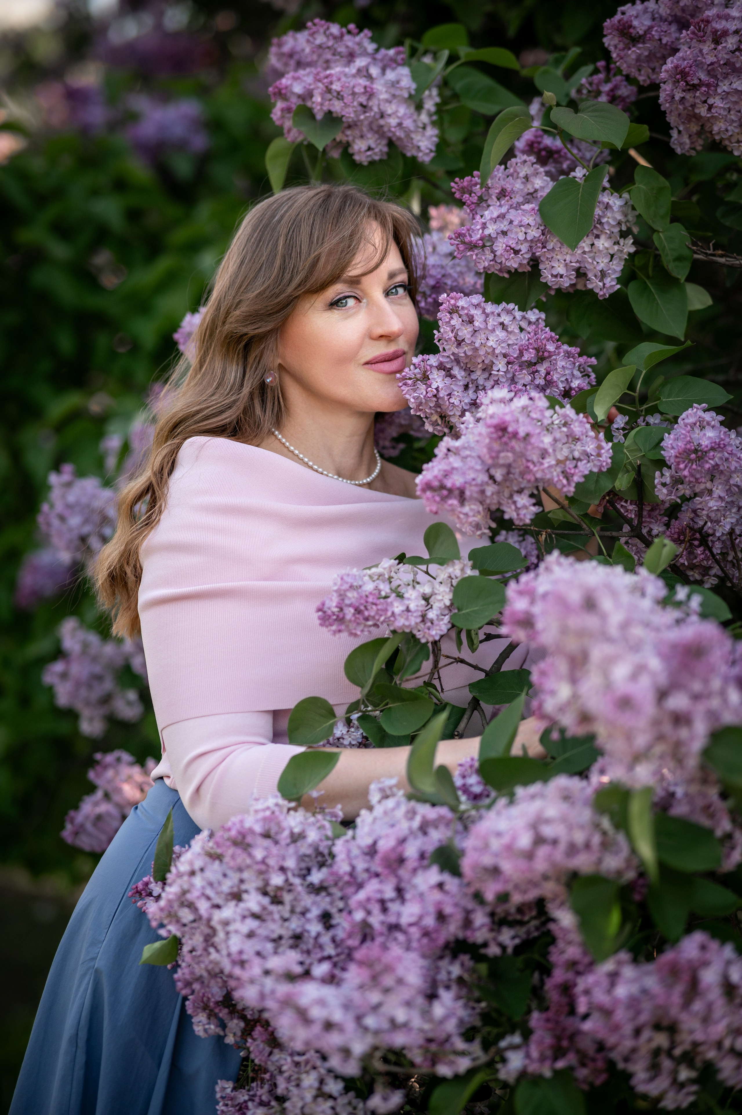 Марина в Сиреневом саду