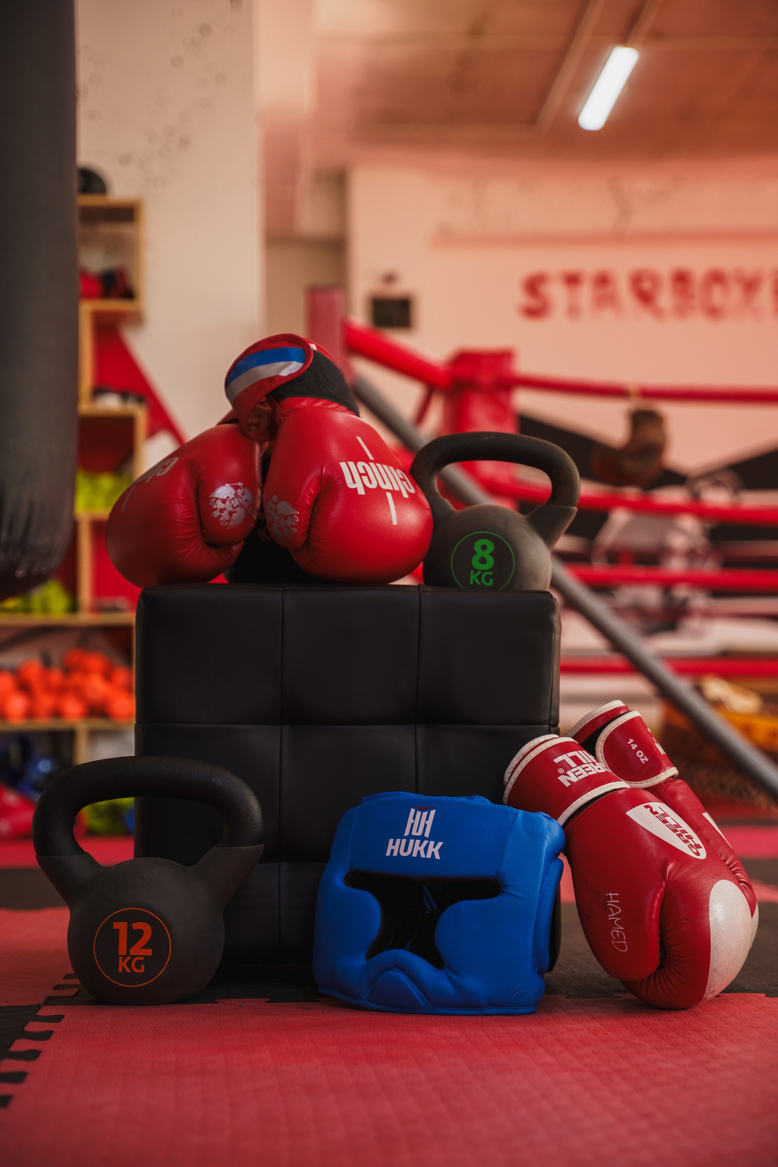 Съемка для сайта Star Boxing. Главная