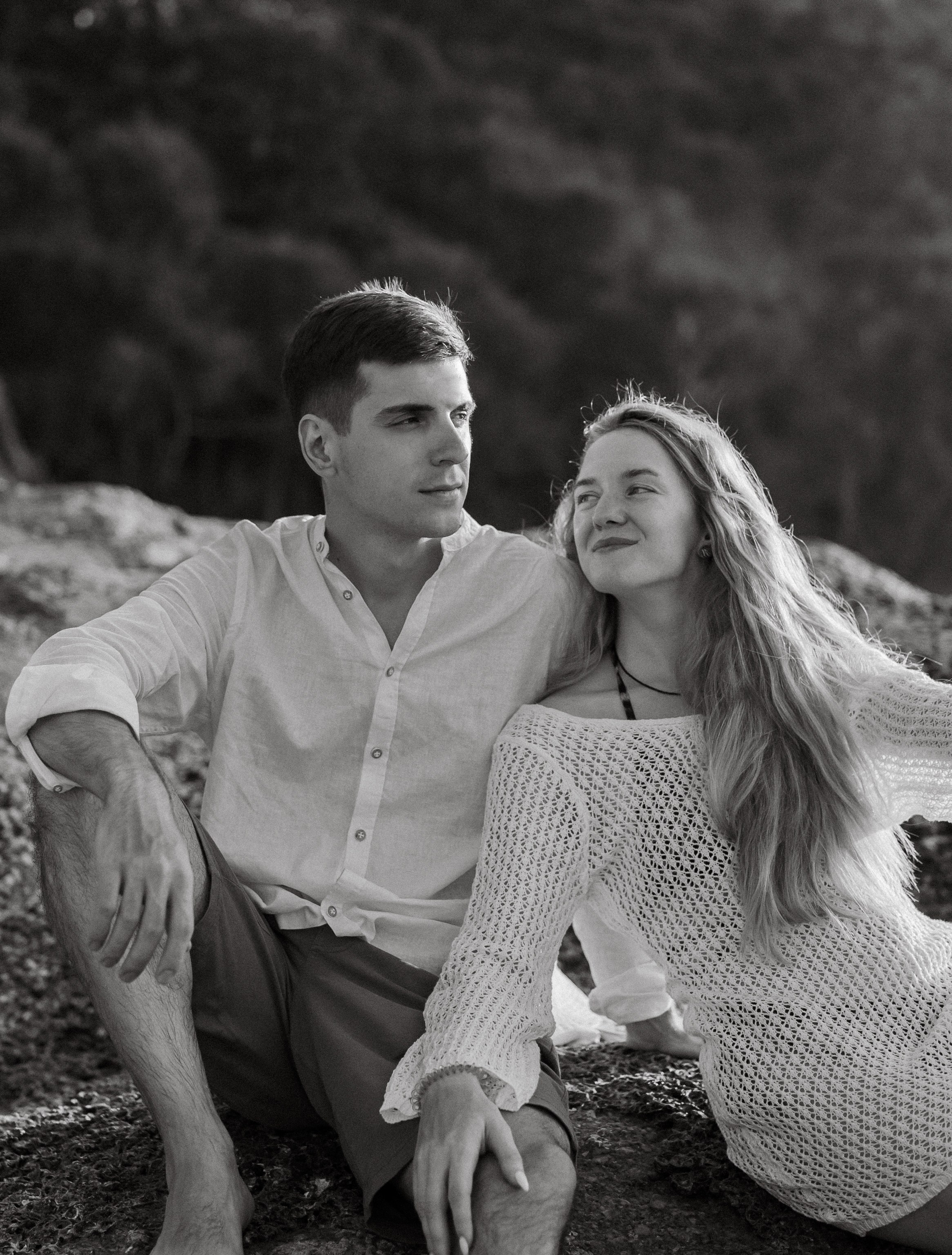 Фотосессия свидание на закате у моря. Фотограф из Екатеринбурга Алена Мусалимова